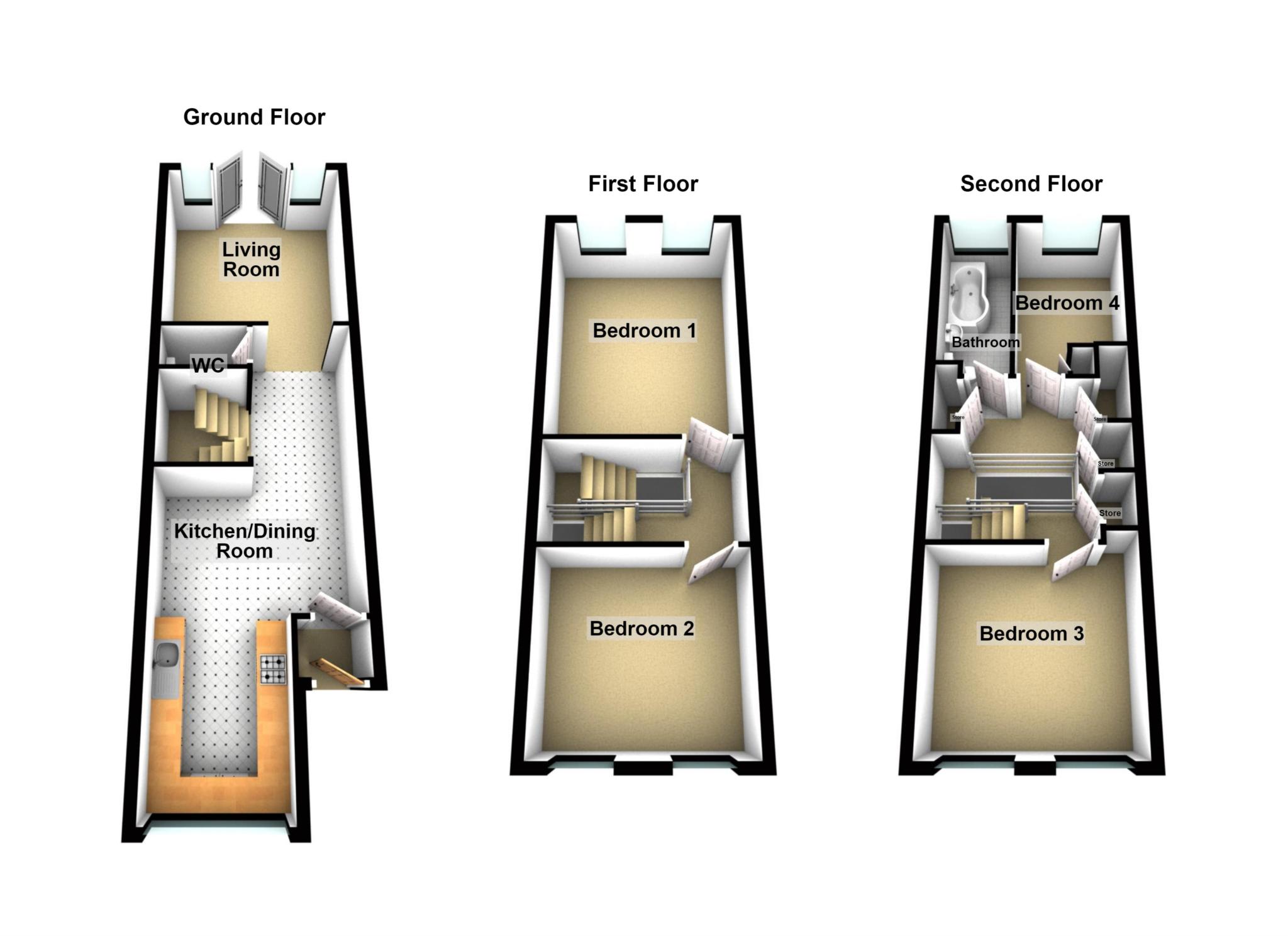 7, Fieldfare Road, London floorplan