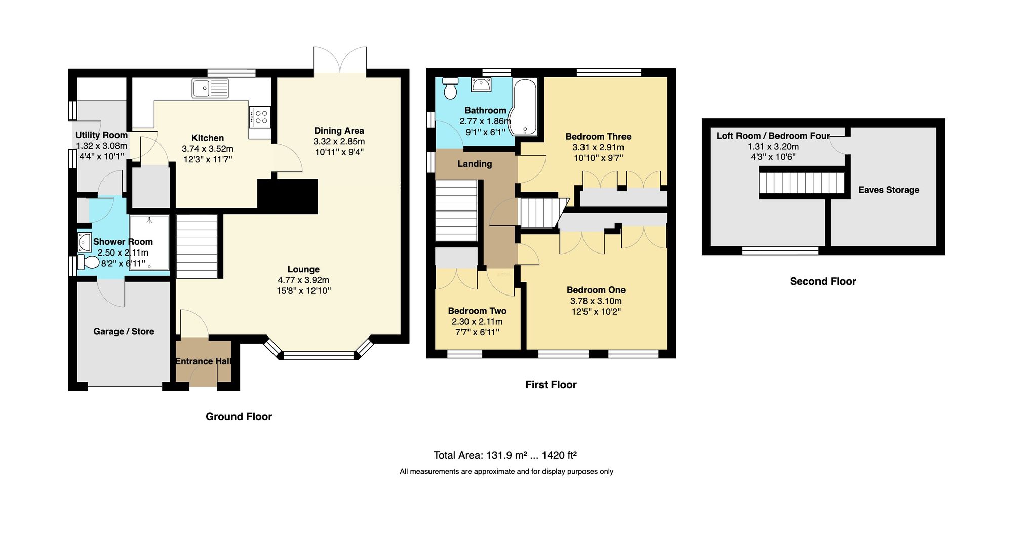15 Spitalfields, Worksop floorplan
