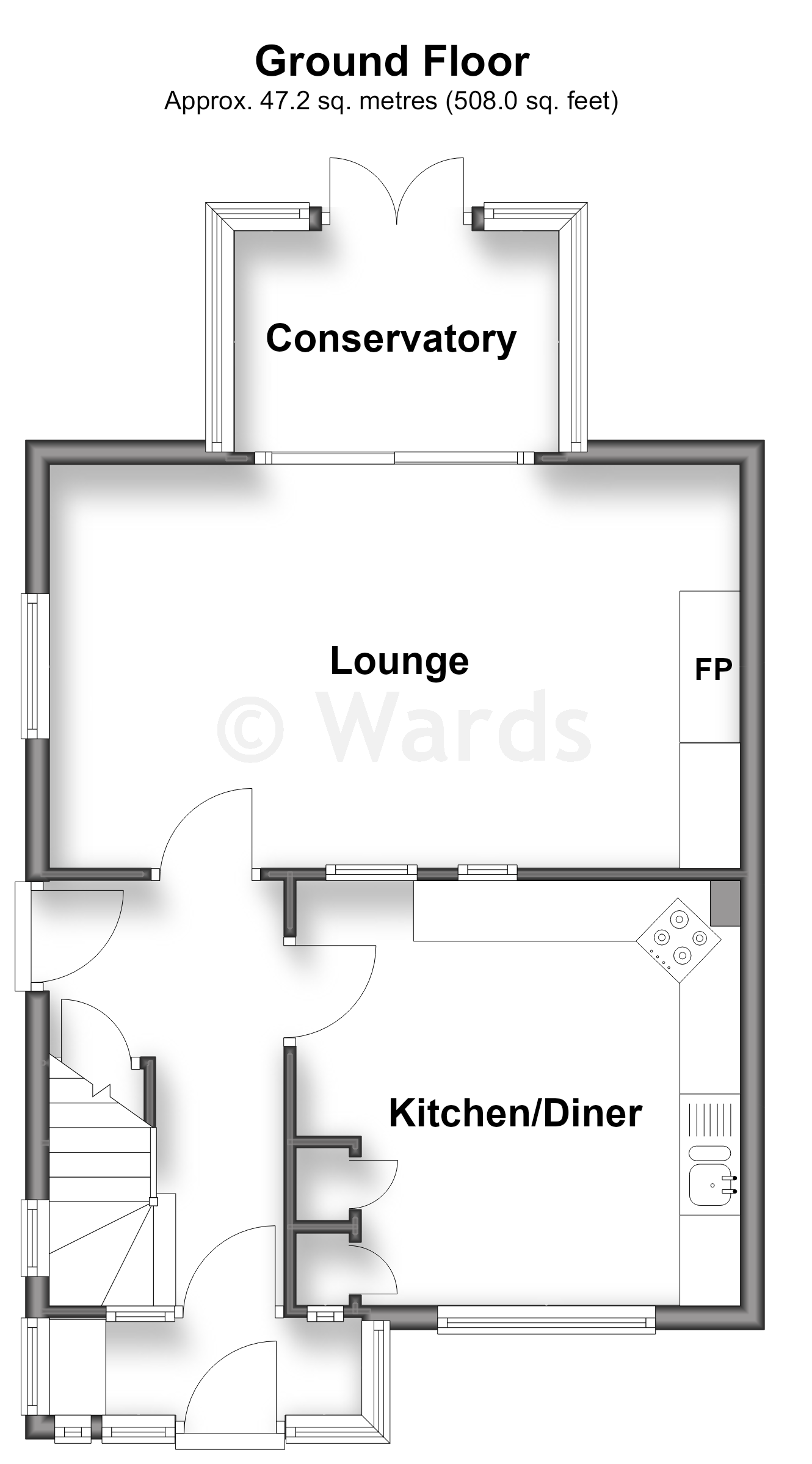 15, Glebe Way, Ashford floorplan