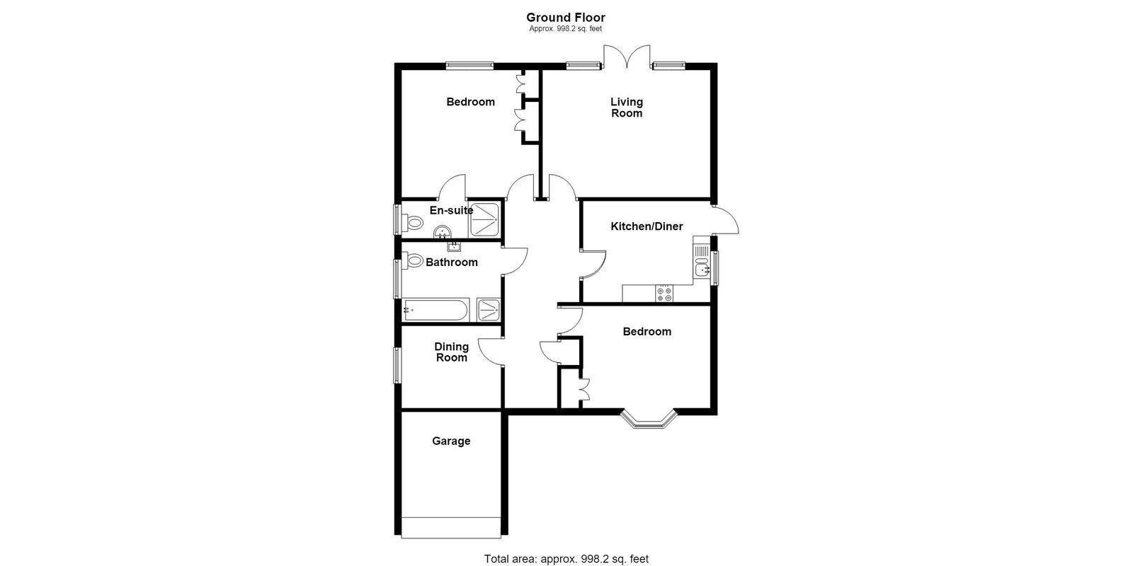 2, Shawhurst Gardens, Birmingham floorplan
