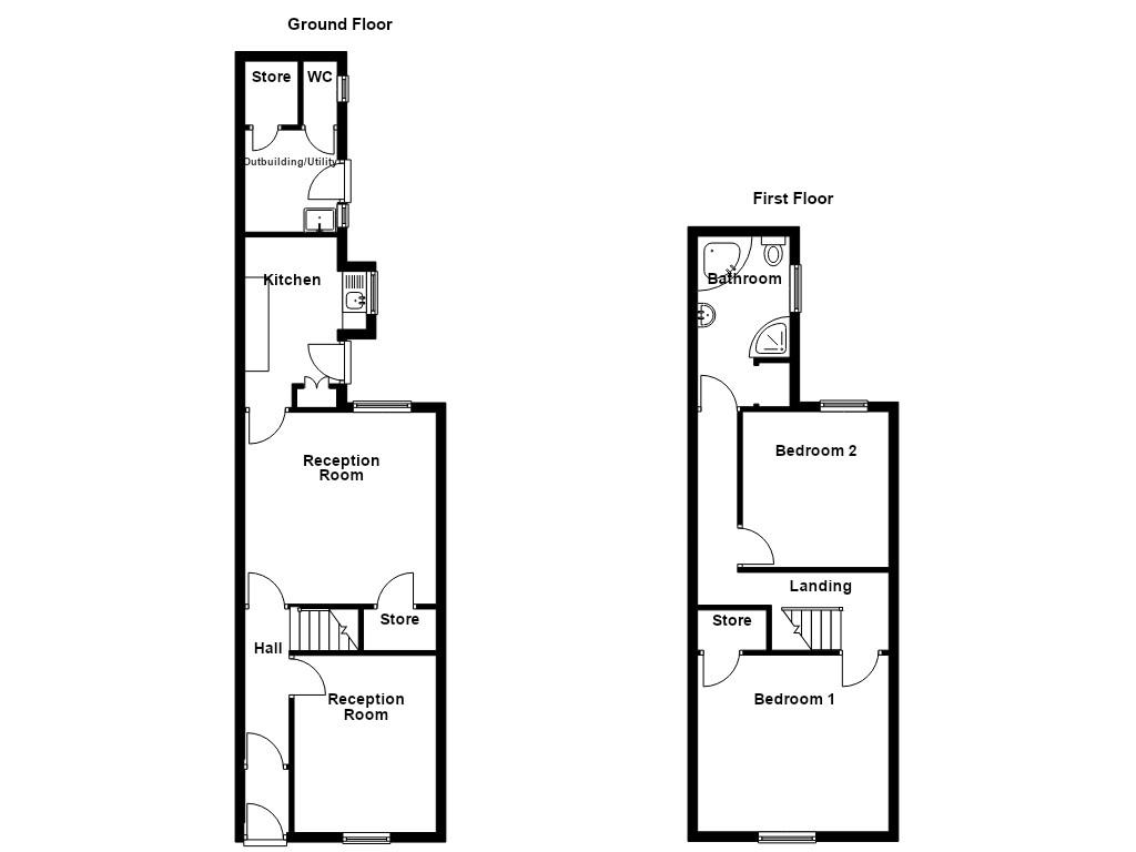 55, Park Road, Barnoldswick floorplan