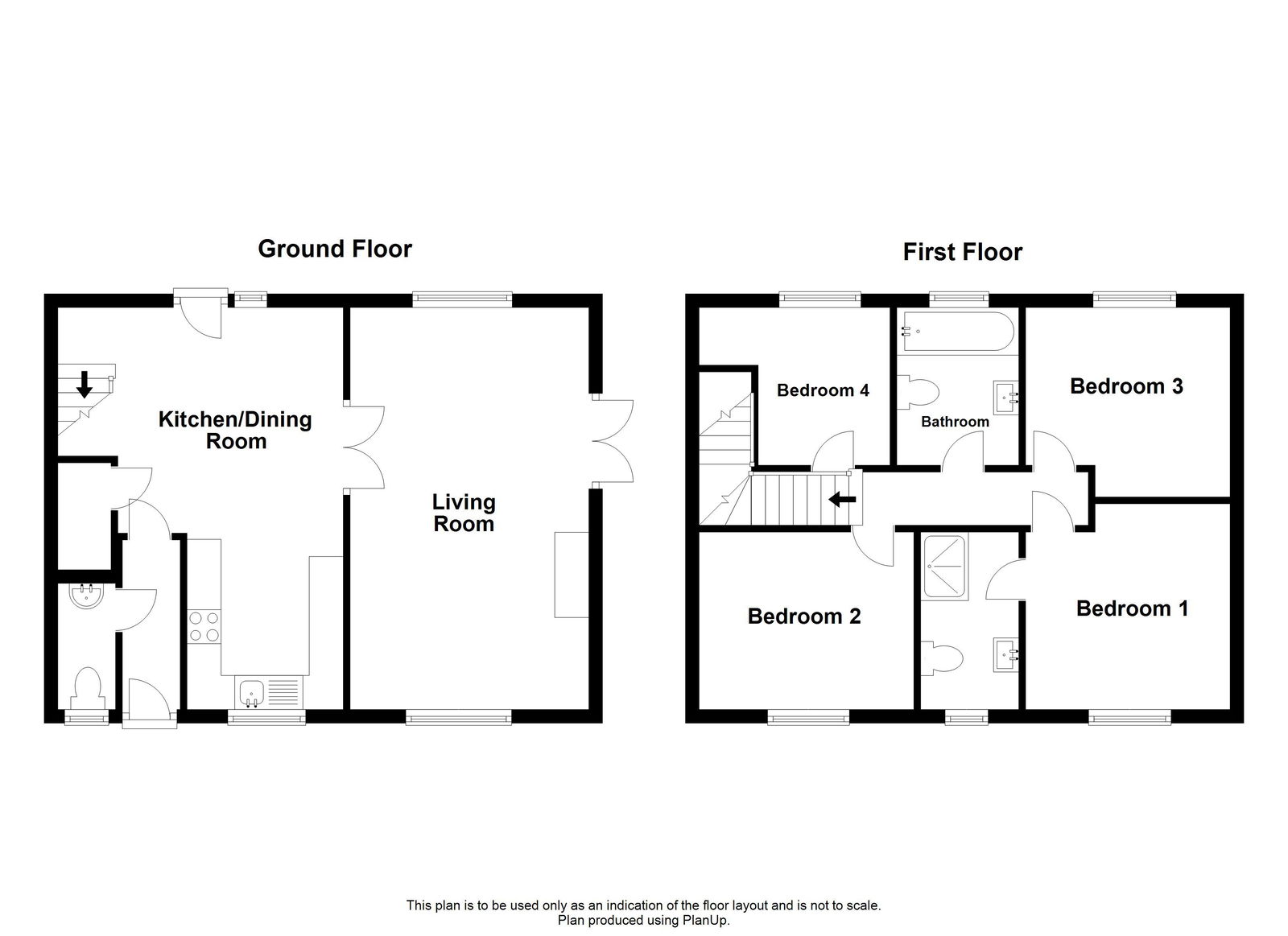 91a, Foxhole Road, Paignton floorplan
