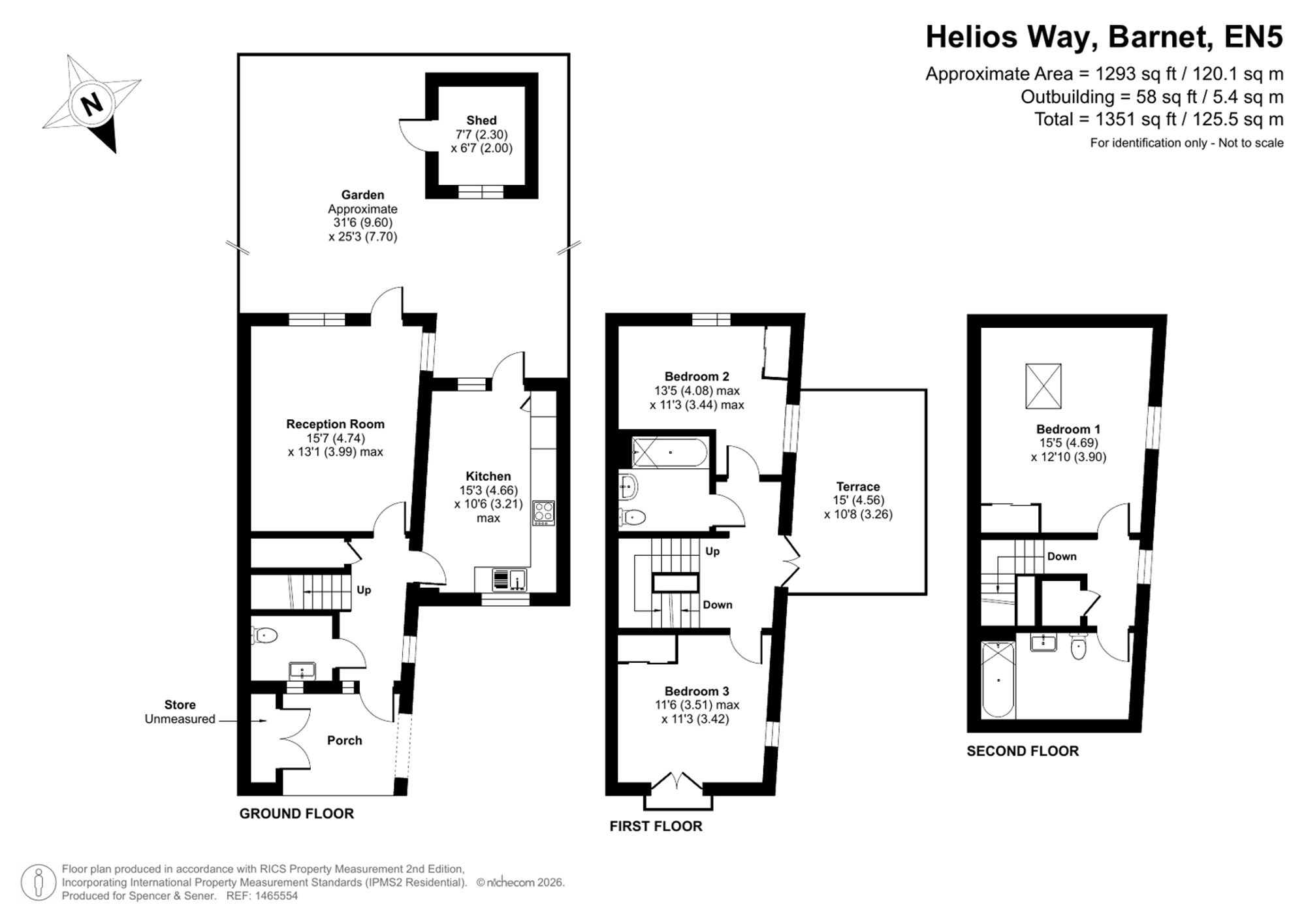 18 Helios Way, Barnet floorplan
