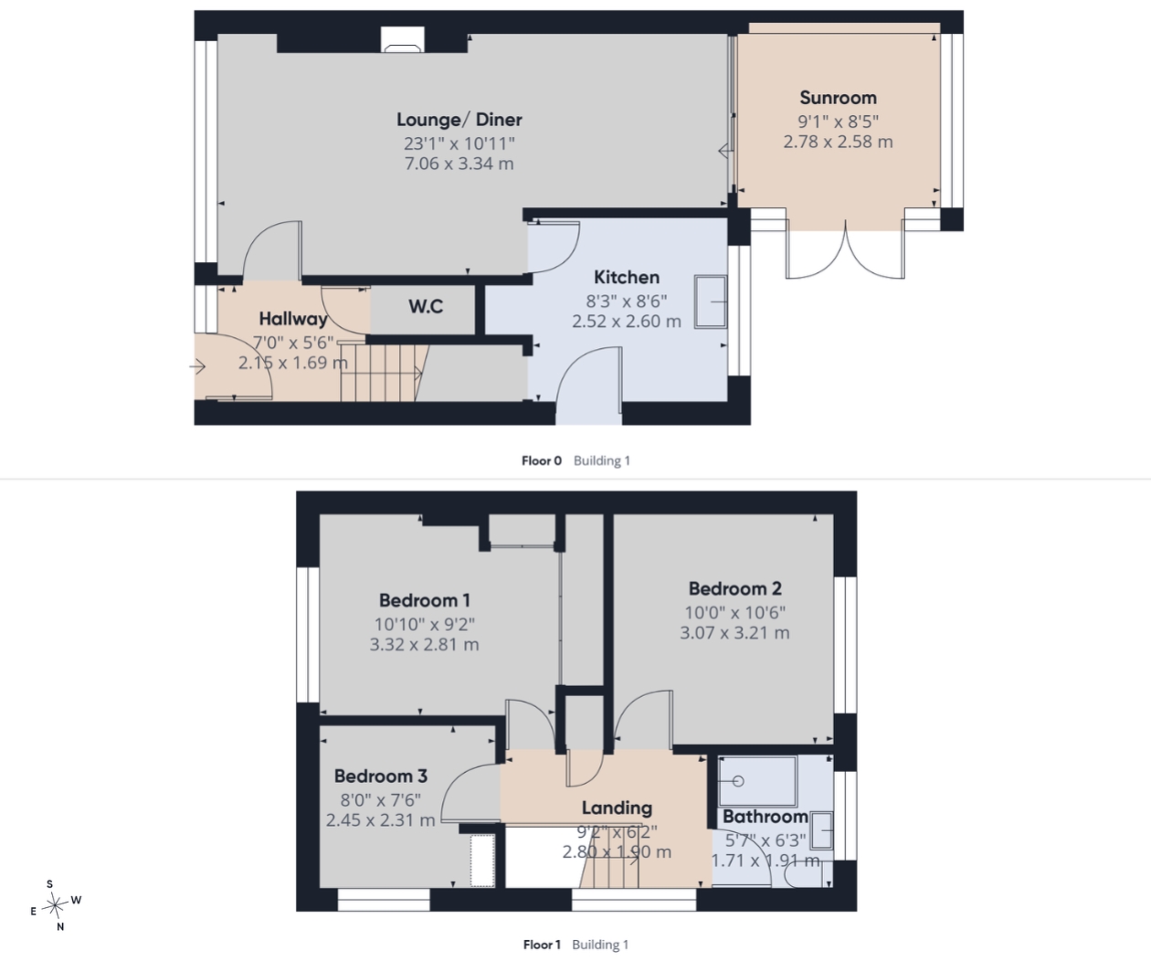 34, Hudson Drive, Burntwood floorplan