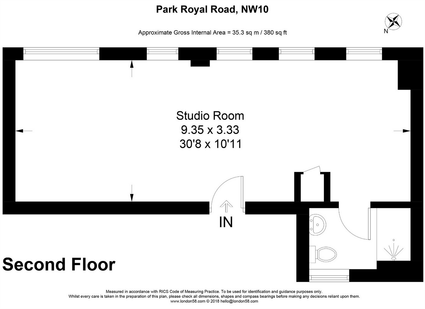 1 Bedrooms Flat to rent in Park Royal Road, London NW10