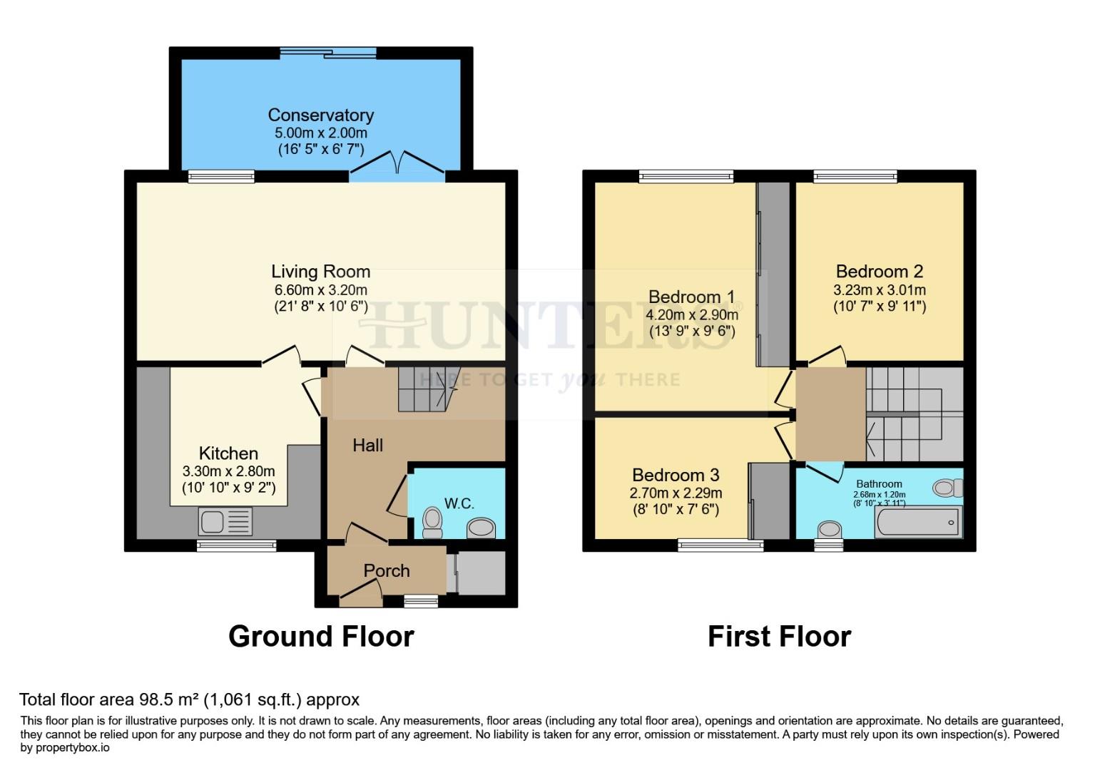 4, Deer Park Place, Sheffield floorplan