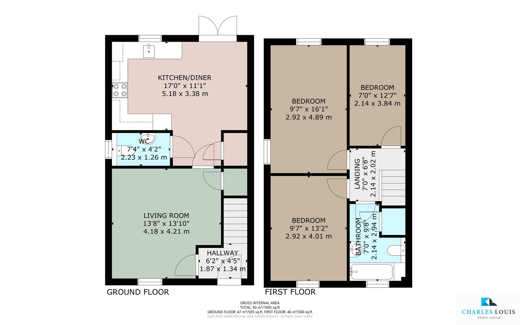 The Pavilion Hallstead Meadow, Buxton floorplan