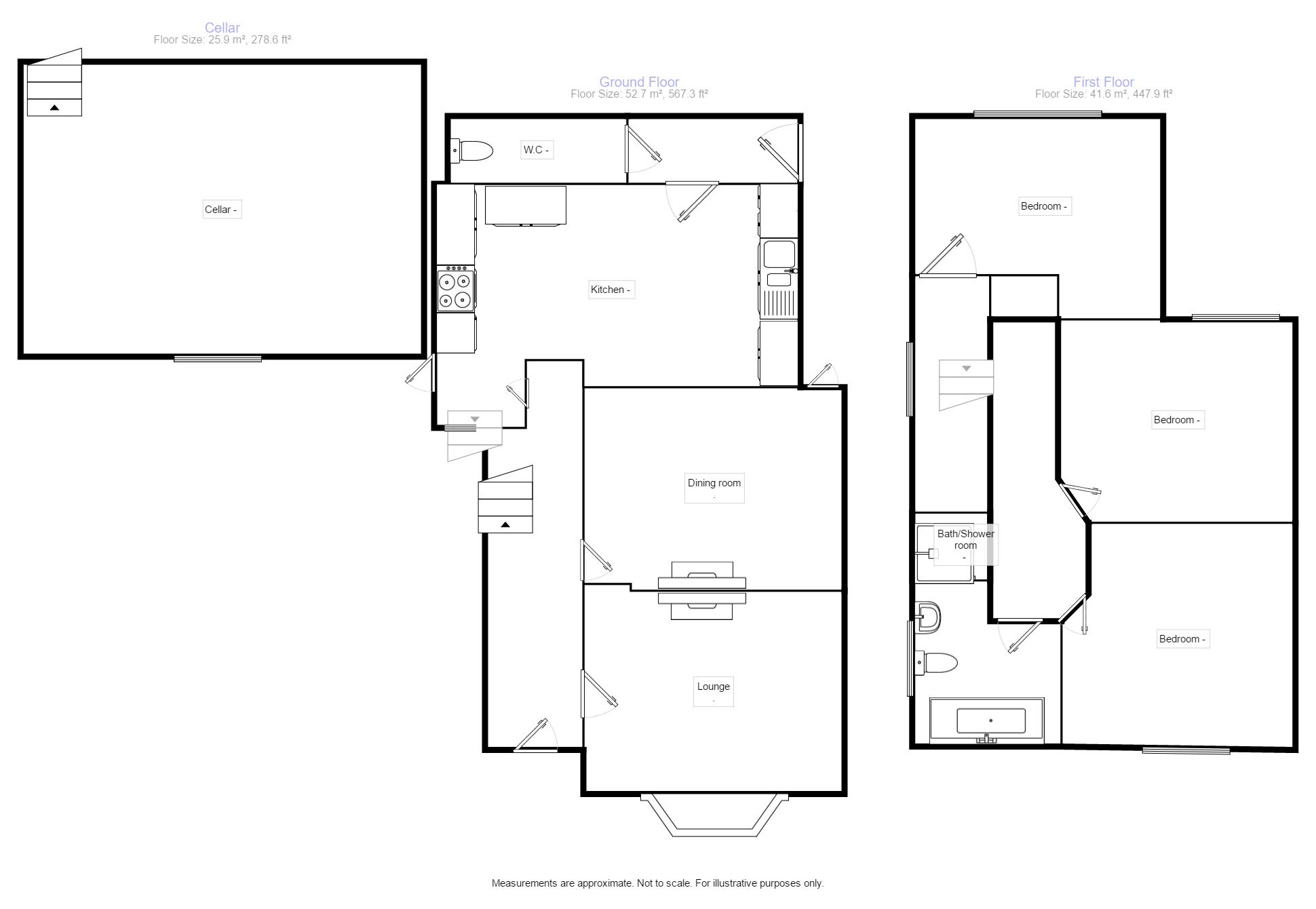 3 Bedrooms Semi-detached house for sale in Whitstable Road, Faversham ME13