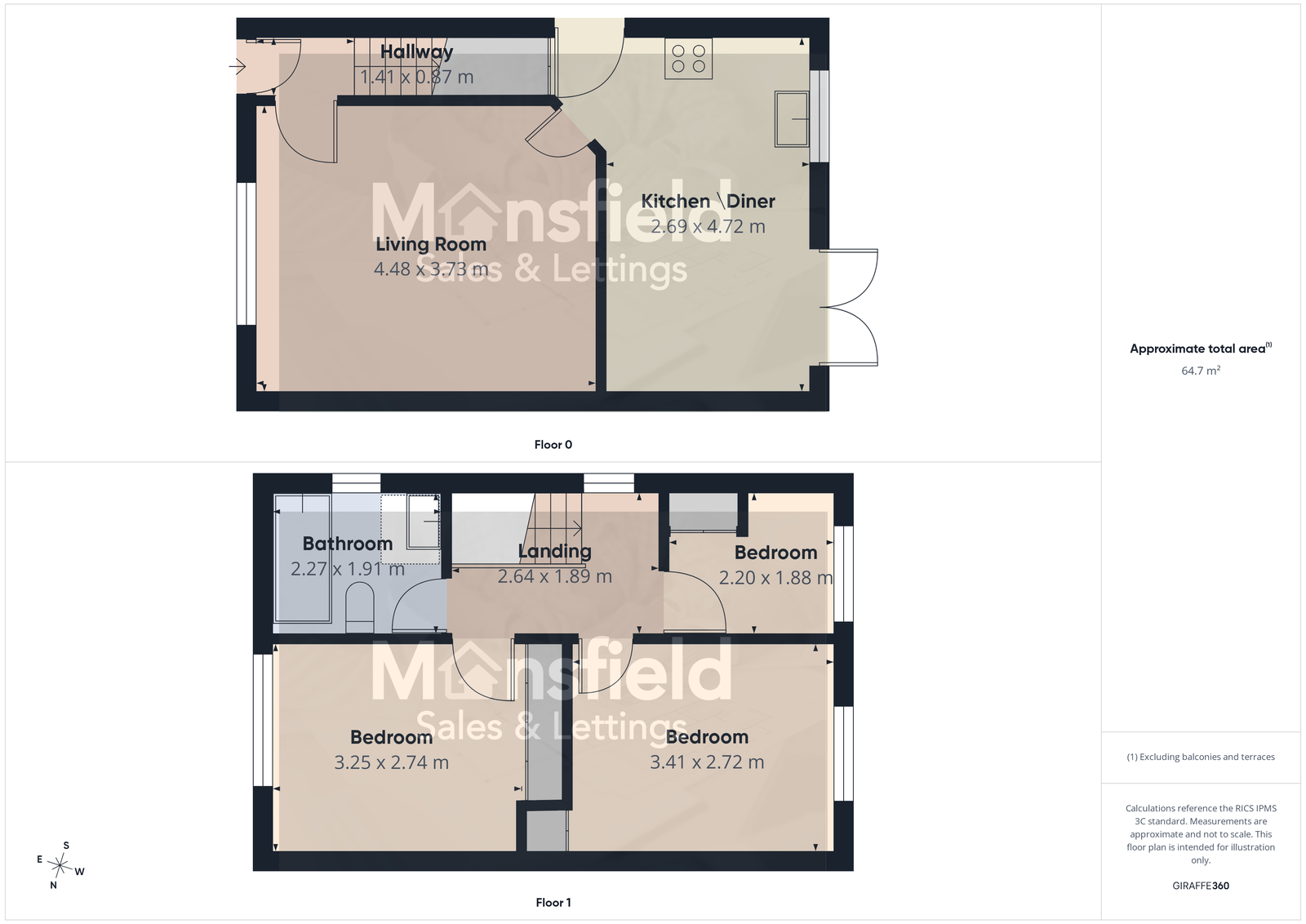 33, Lime Avenue, Sutton-in-ashfield floorplan