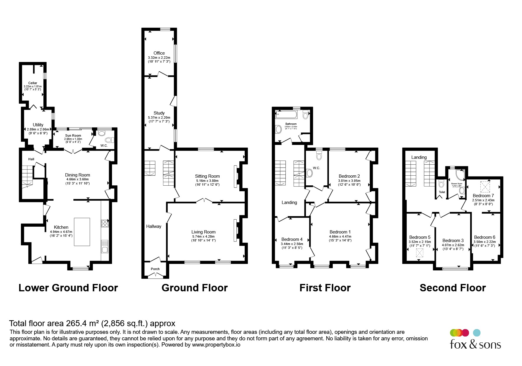 13, Caroline Place, Plymouth floorplan