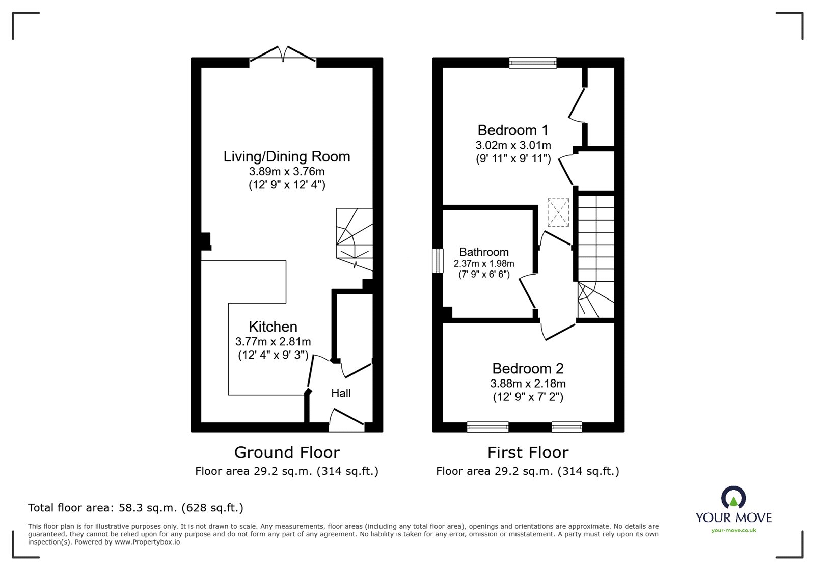 4, Hawarden Way, Staffordshire floorplan