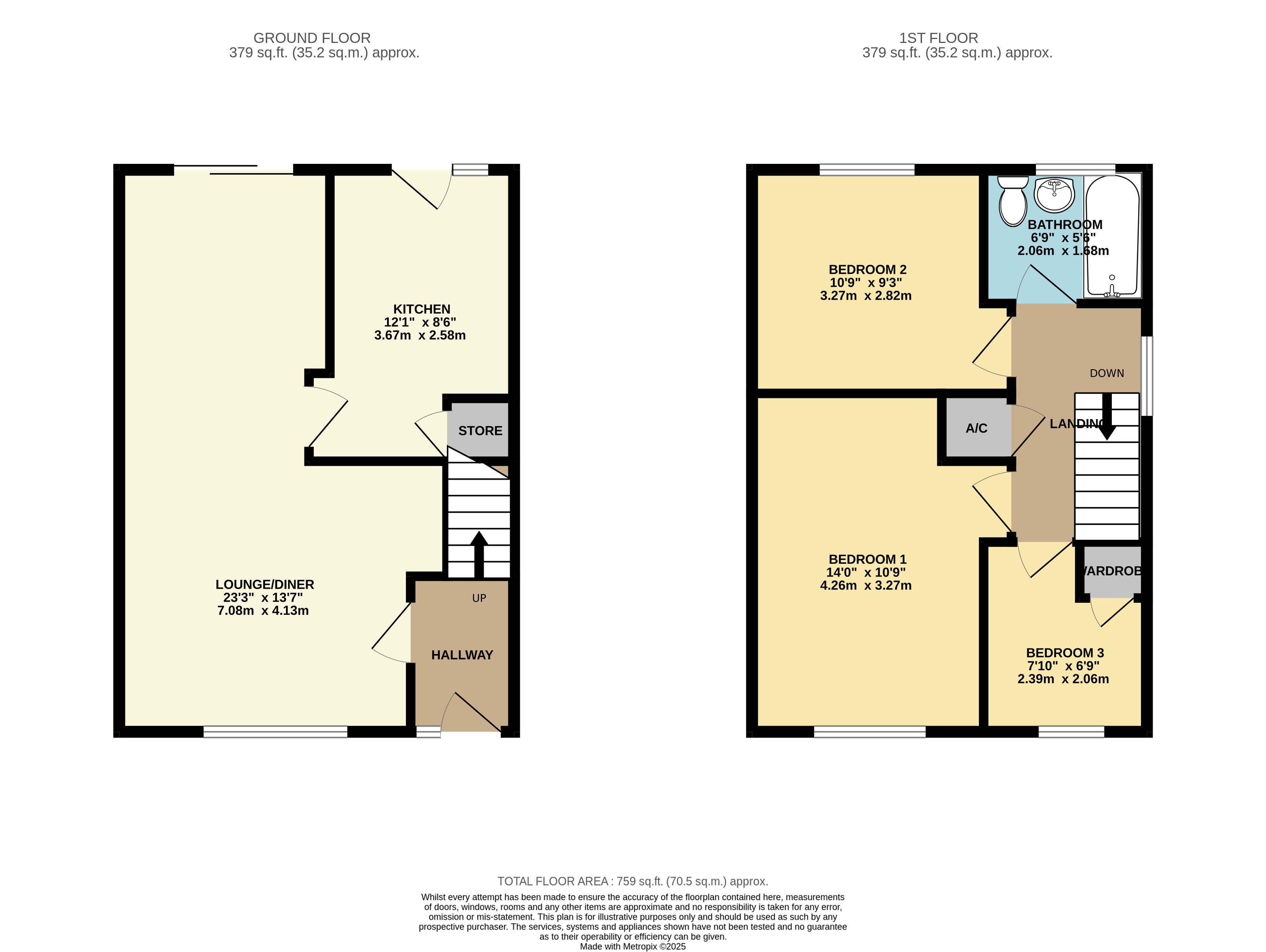 5, Byron Drive, Buckinghamshire floorplan