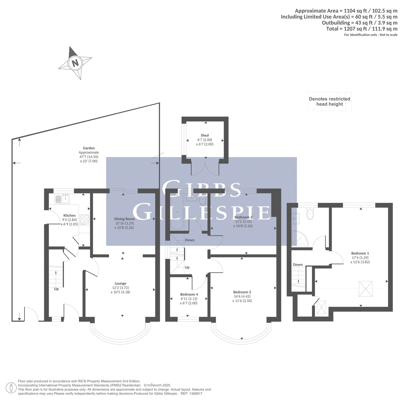 32, Carlyon Avenue, Harrow floorplan