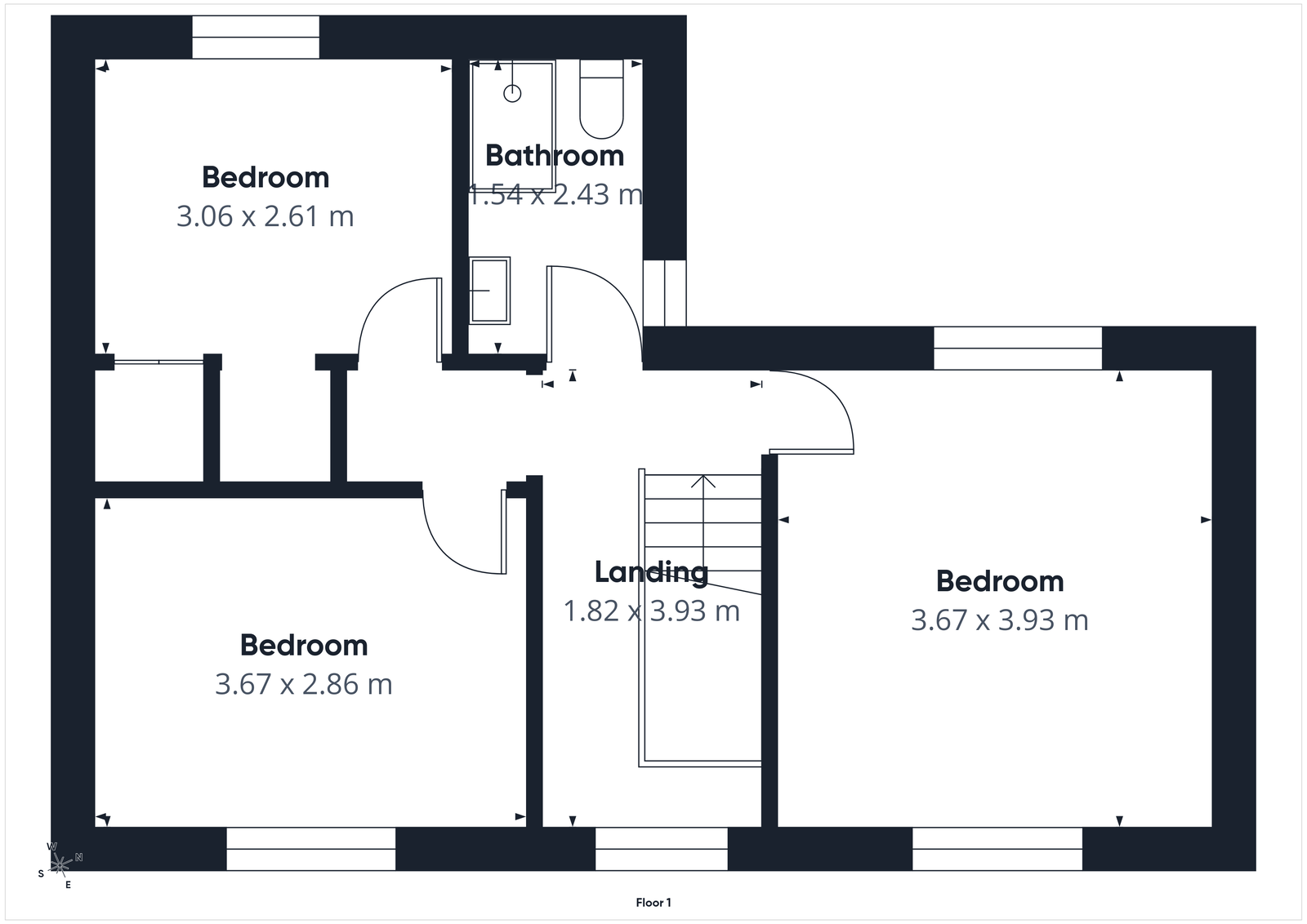 Clarendon, Church Street, Cinderford floorplan