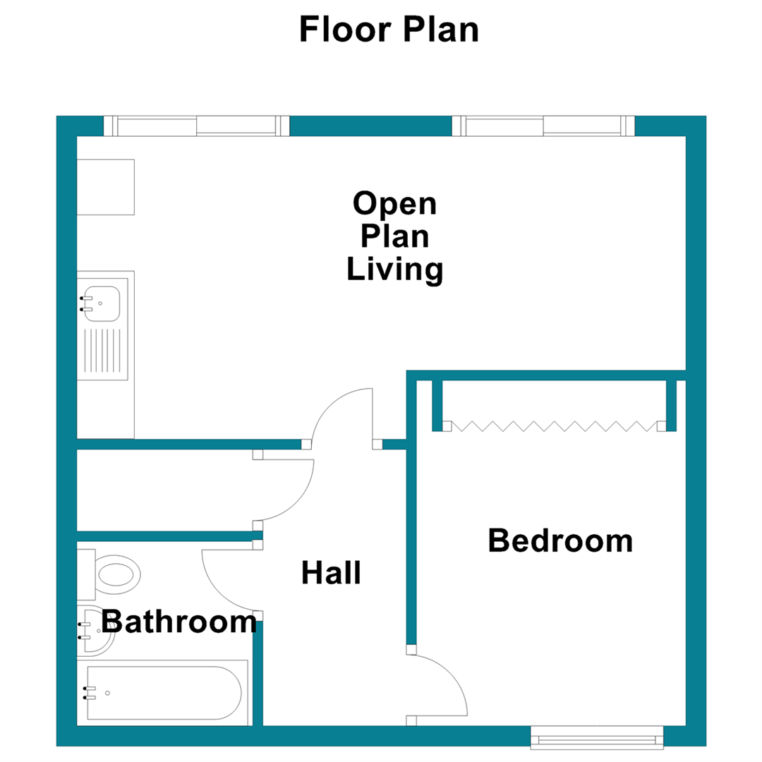 1 Bedrooms Flat to rent in The Blue Apartments, Broadway Plaza, Birmingham B16