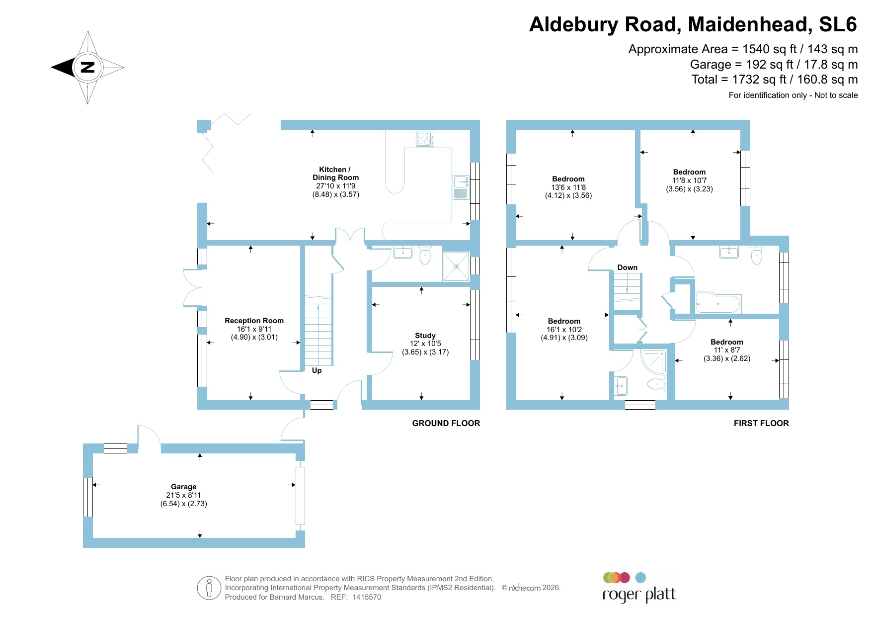 51, Aldebury Road, Maidenhead floorplan