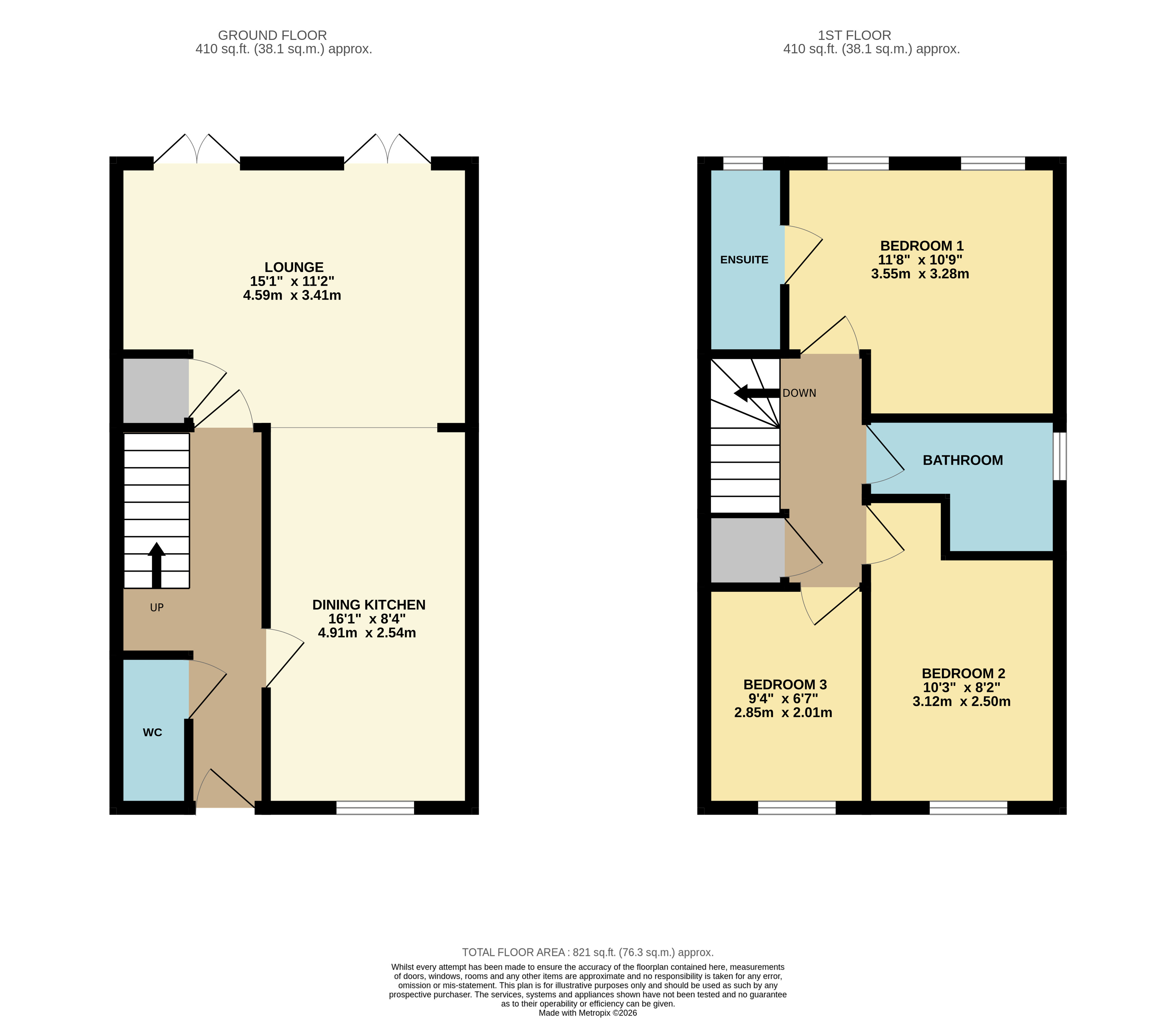95, Ranelagh Avenue, Bradford floorplan