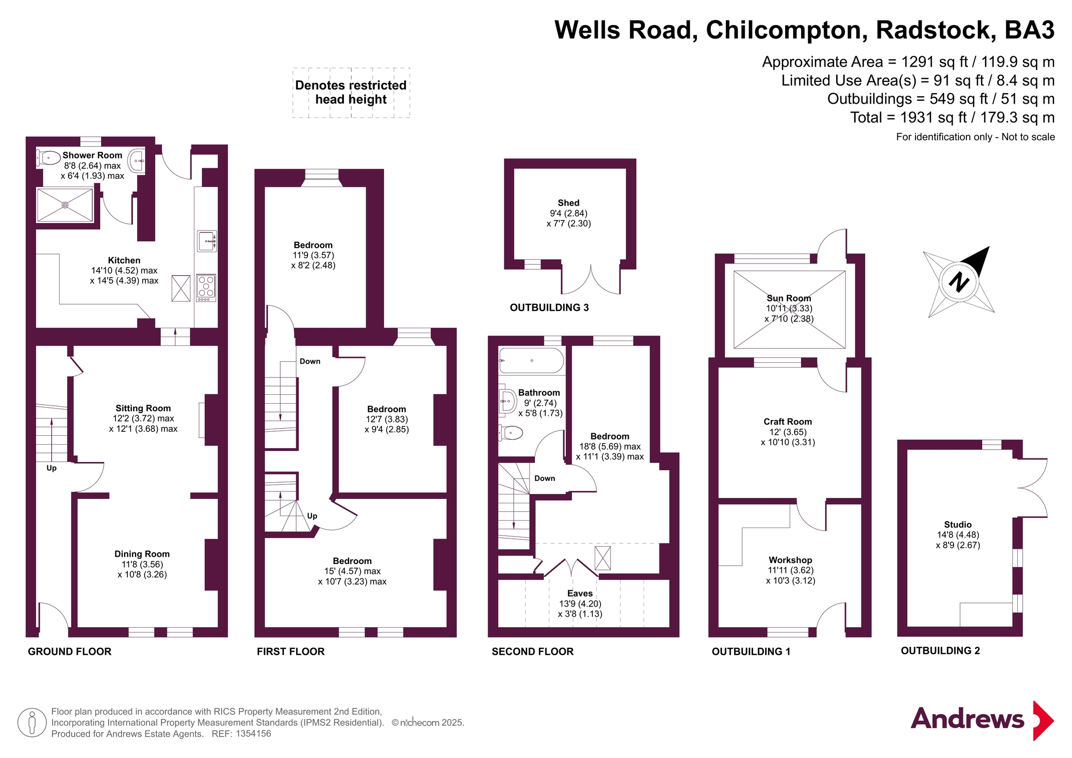 29, Wells Road, Radstock floorplan