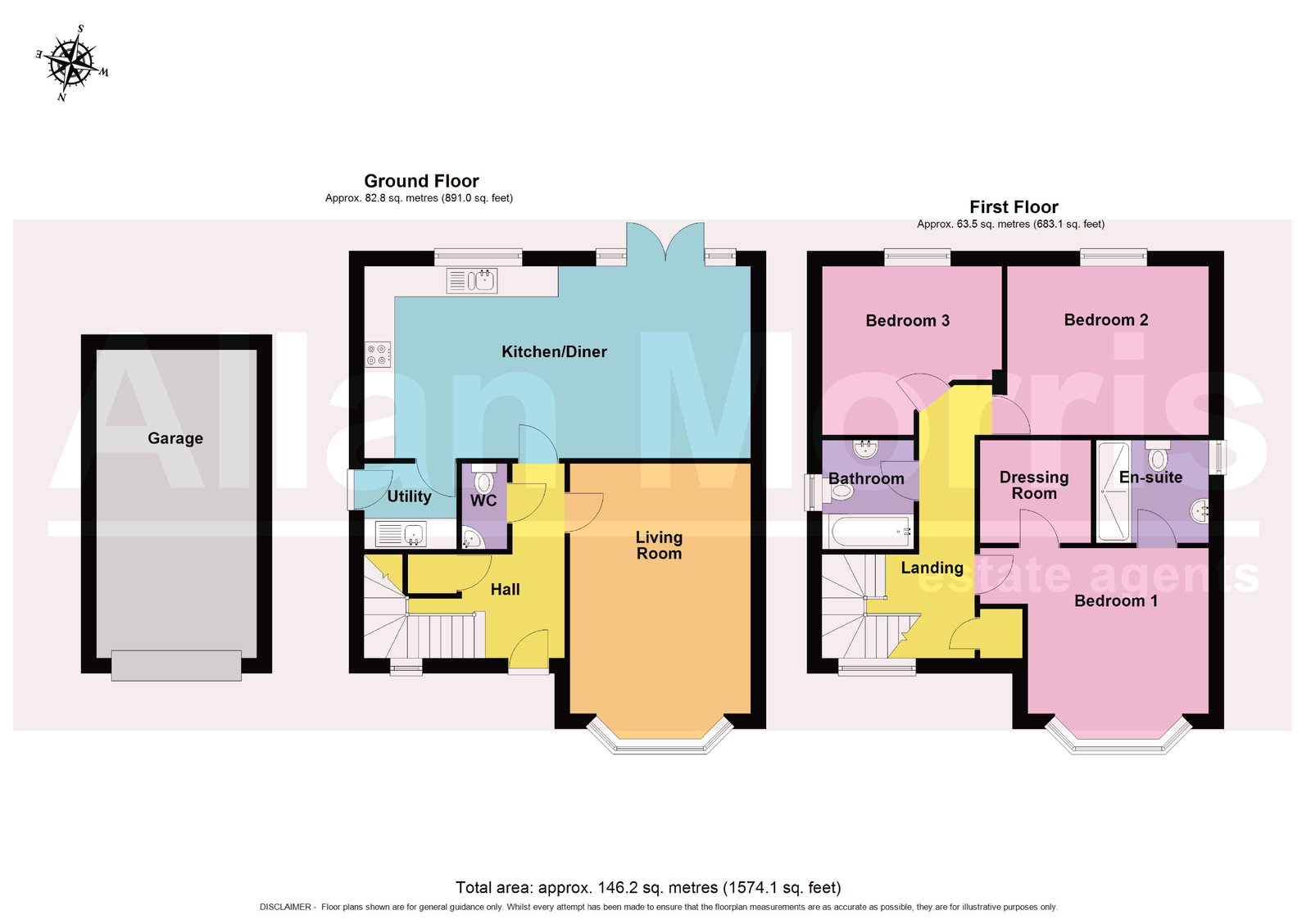 19, Goldcrest Way, Droitwich floorplan