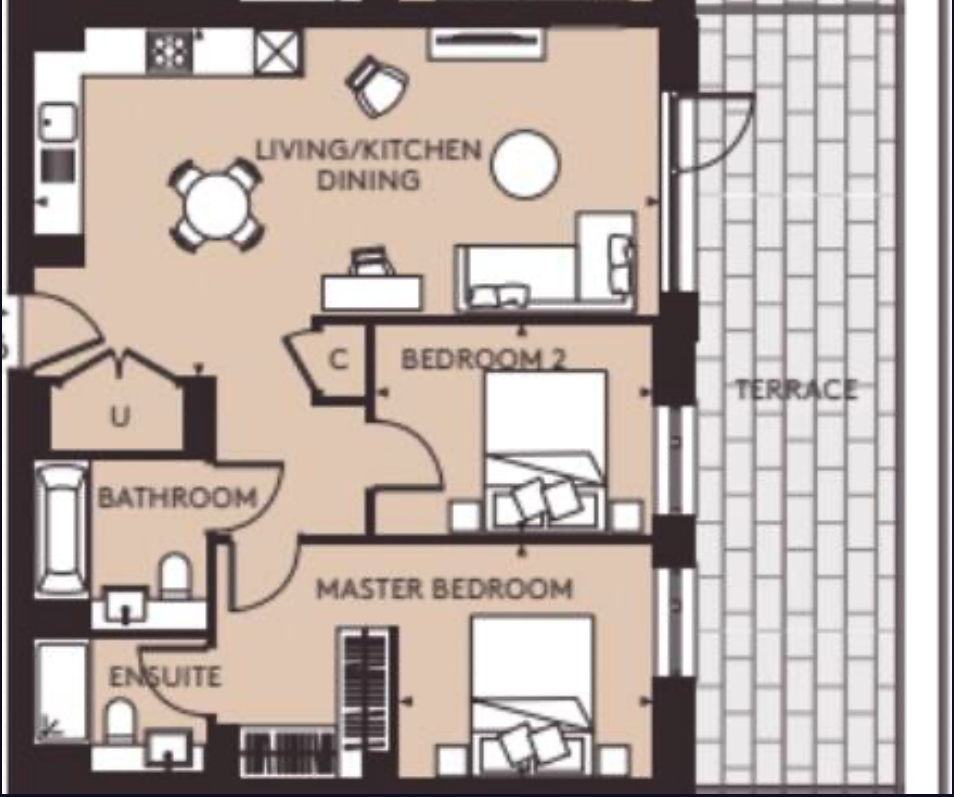 Shadwell Street, Birmingham floorplan