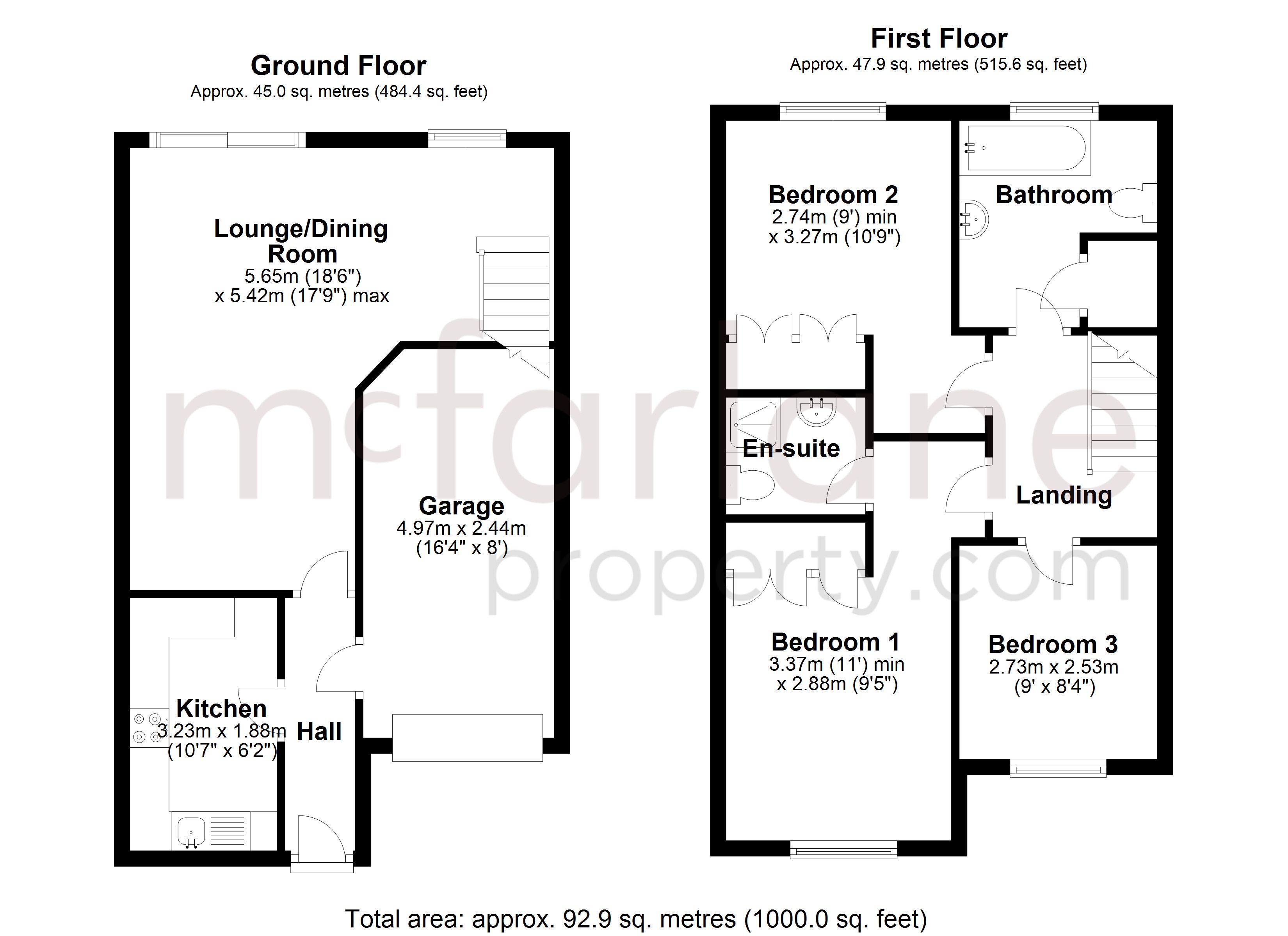 Gilman Close Swindon Wiltshire Sn25 3 Bedroom End Terrace House For