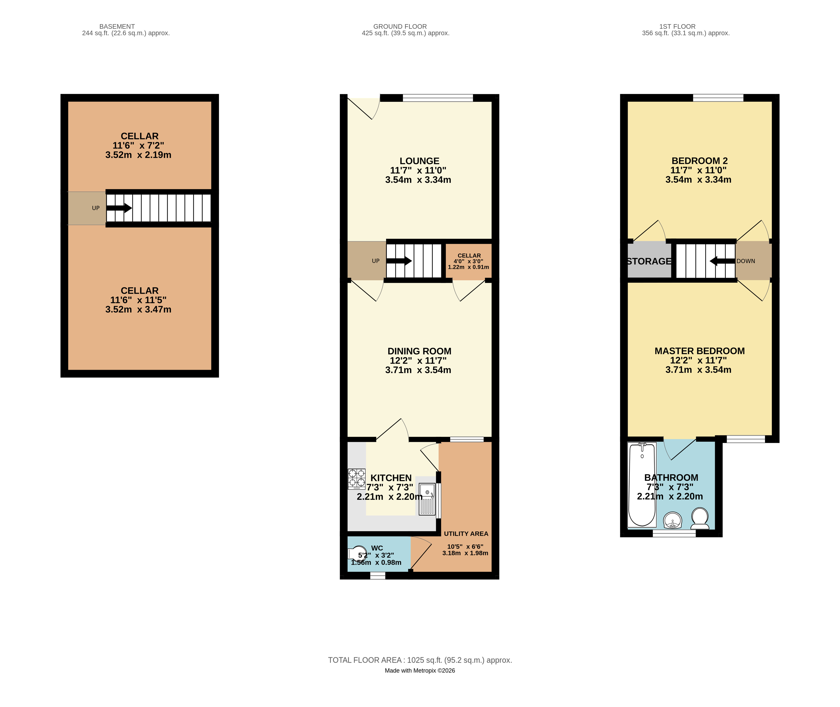 70, Yates Street, Stockport floorplan