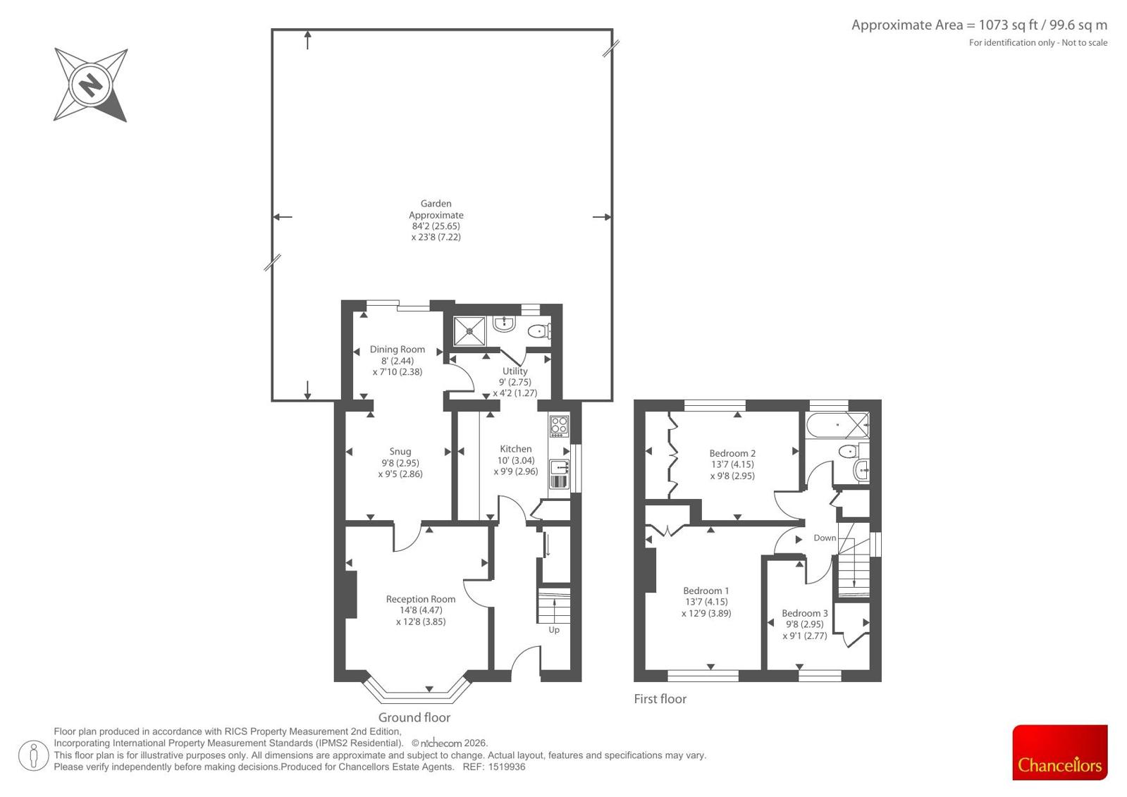 88, Upper Belmont Road, Chesham floorplan
