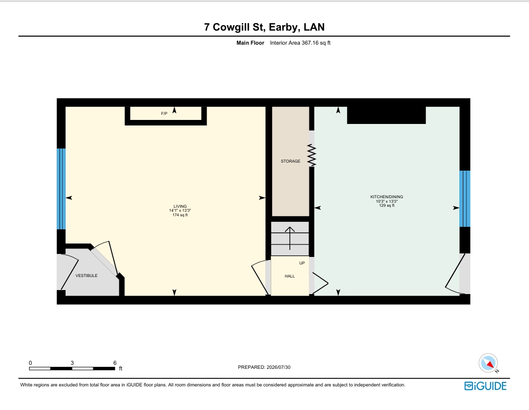 7, Cowgill Street, Lancashire floorplan