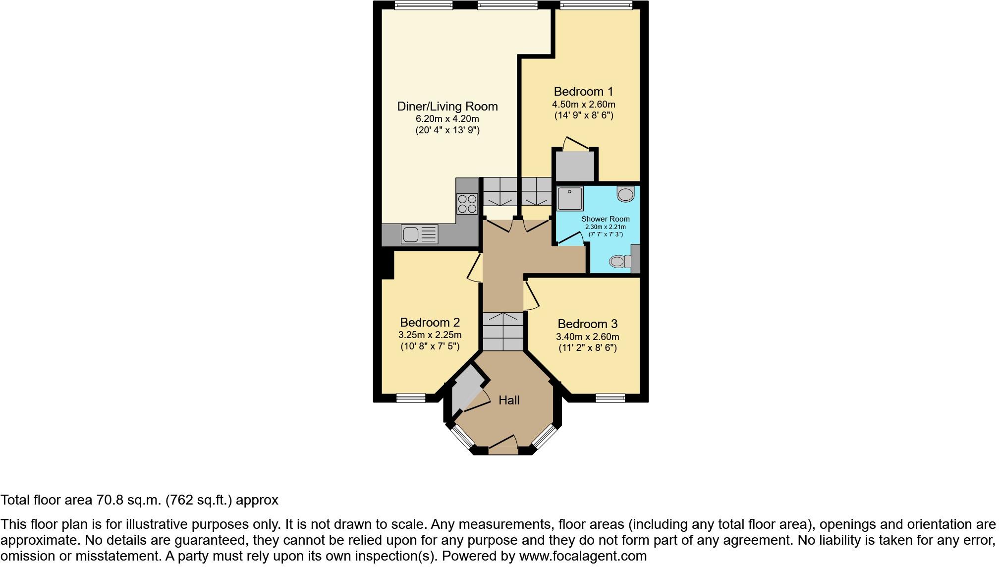 28 Queensgate Centre, Orsett Road, Grays floorplan