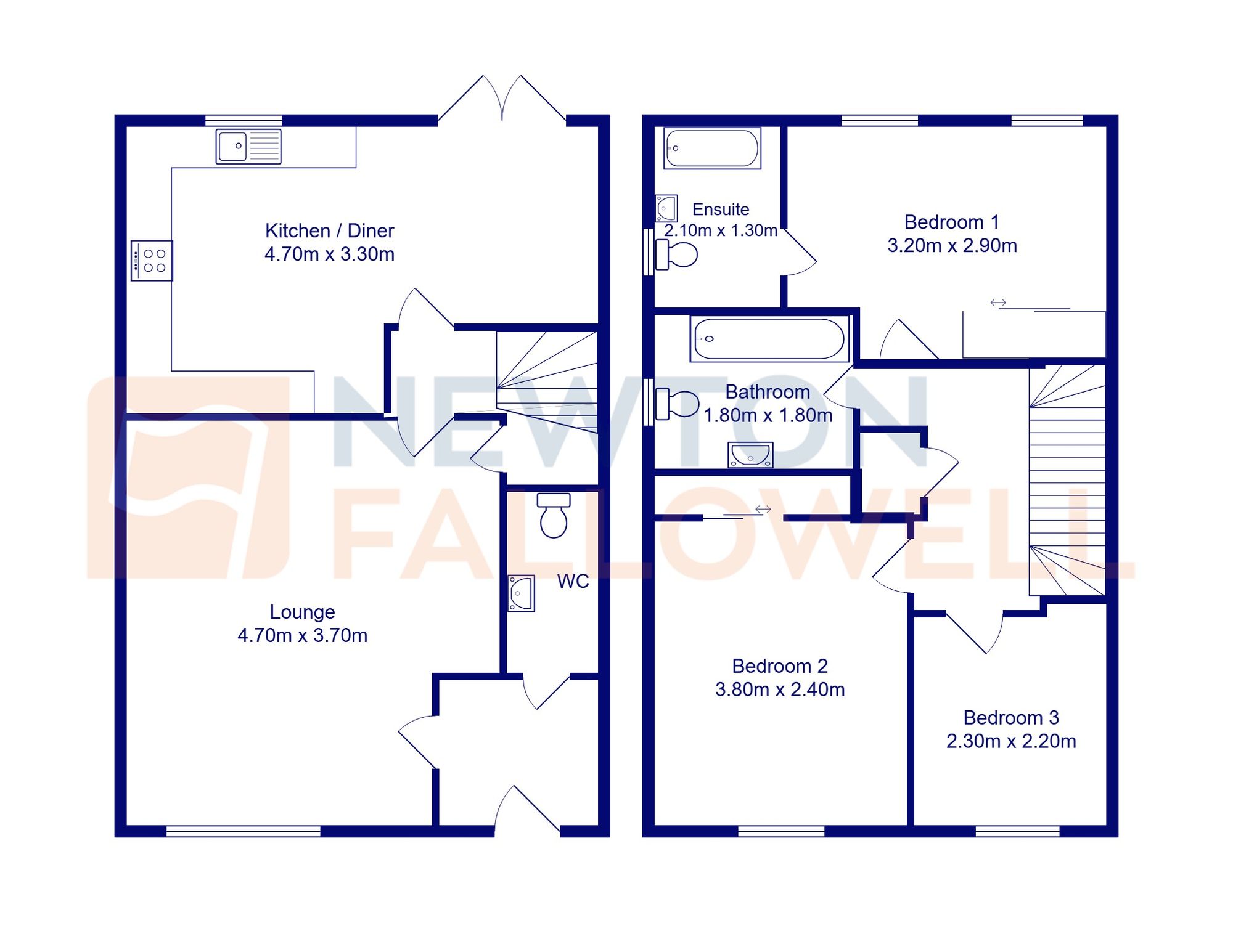 20 Bevin Place, Mansfield floorplan