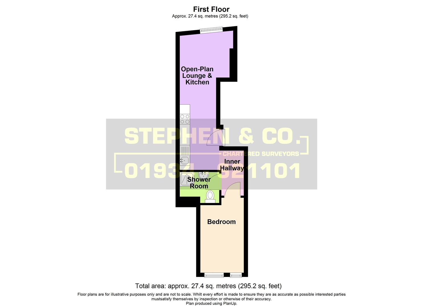 First Floor Flat, 42, Meadow Street, Weston-Super-Mare floorplan