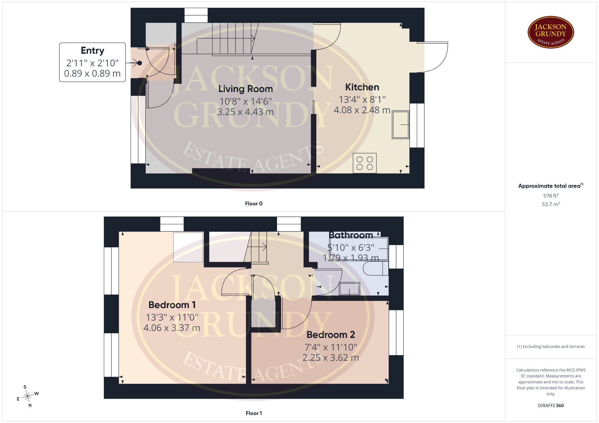 6, Hedge End, Northampton floorplan