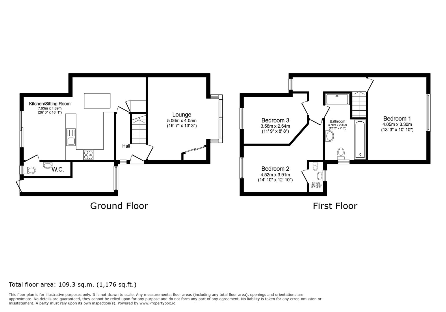 9, Roselee Close, Halifax floorplan
