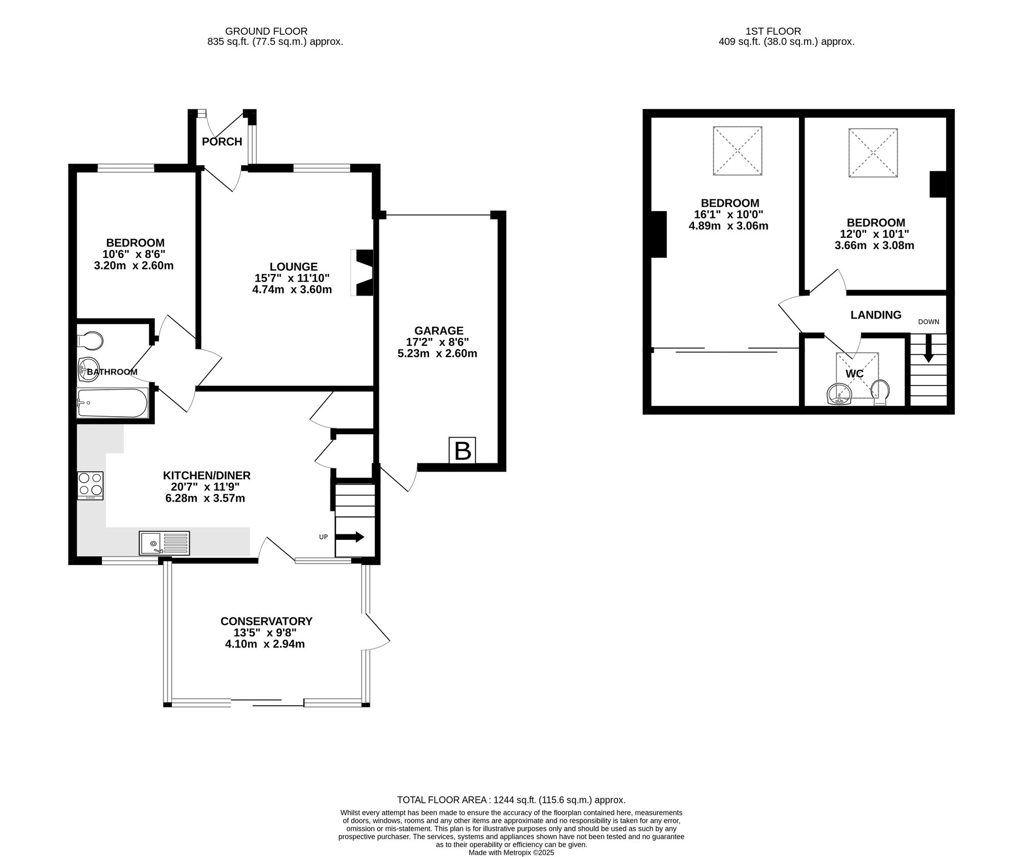 82 Carne View Road, Truro floorplan