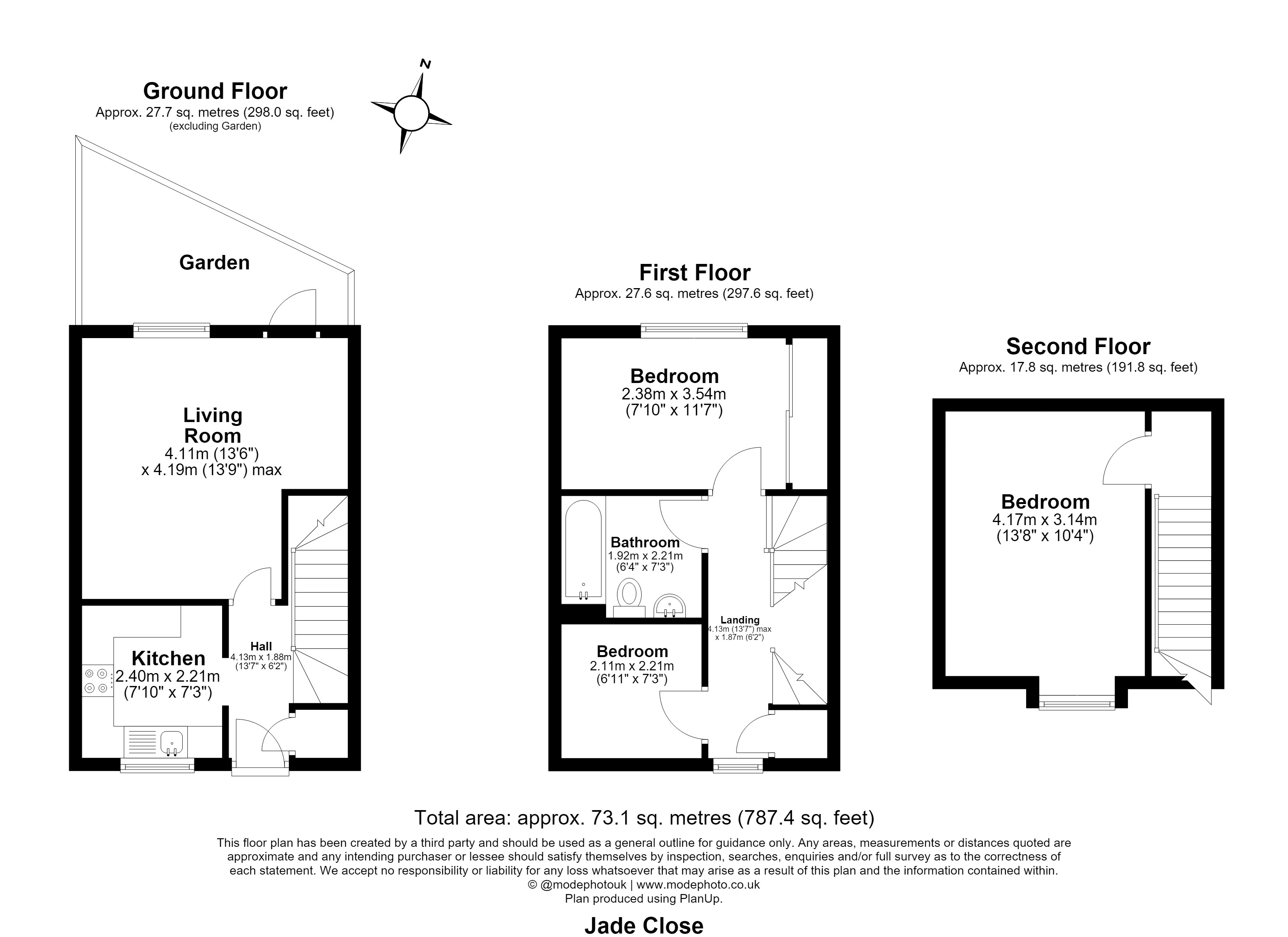 61, Jade Close, London floorplan