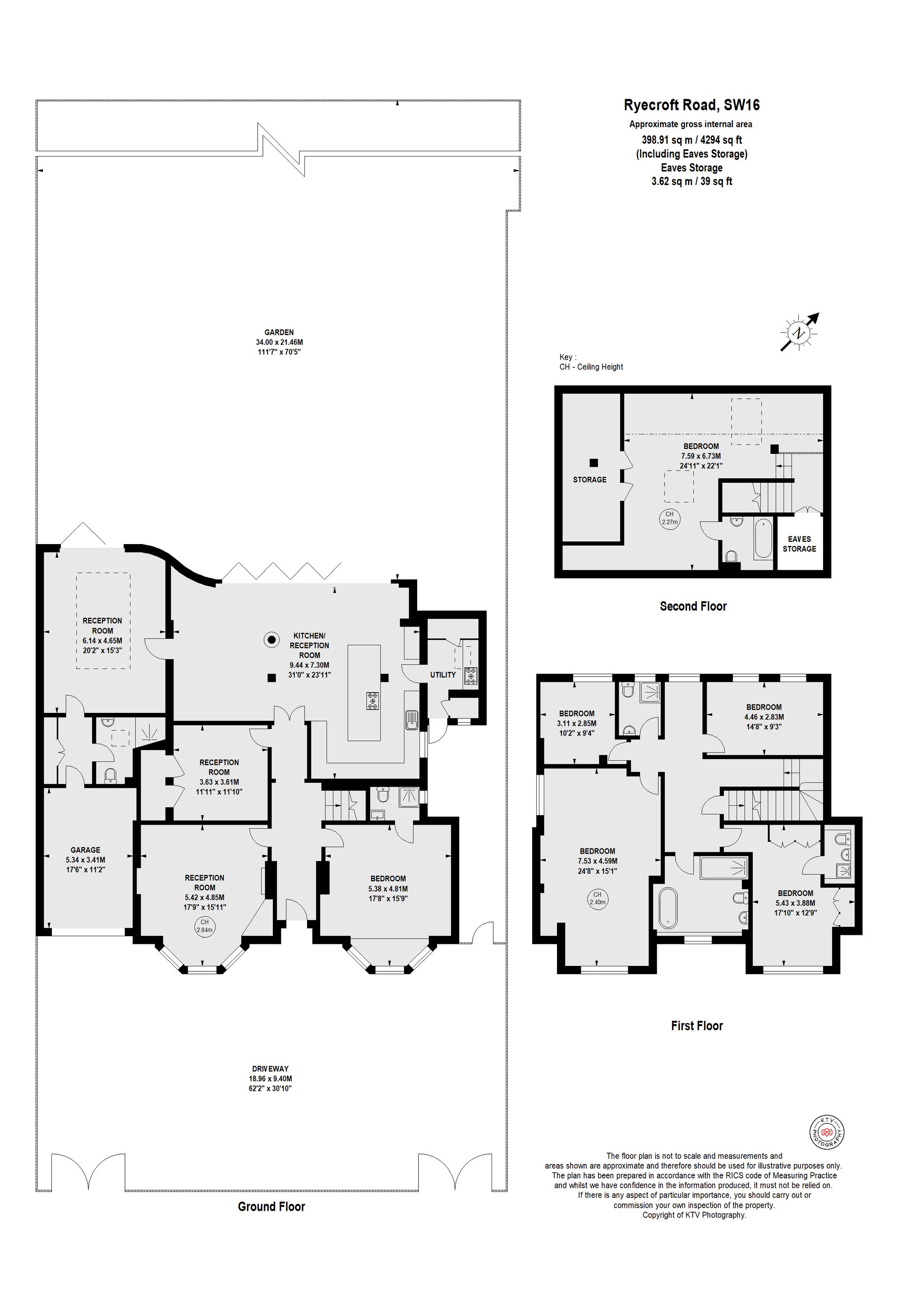 8 Ryecroft Road, London floorplan