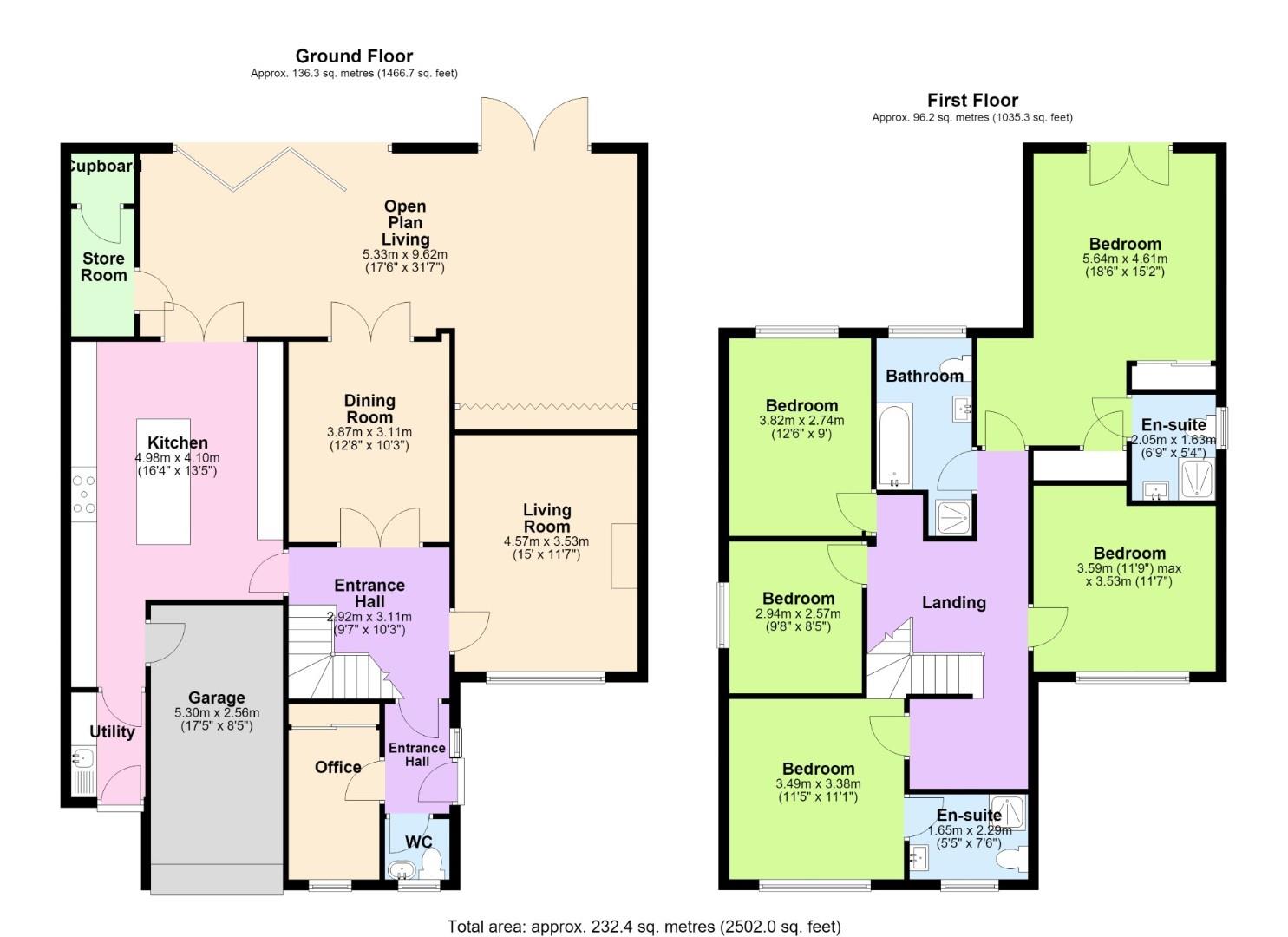 57, Musters Road, Nottingham floorplan