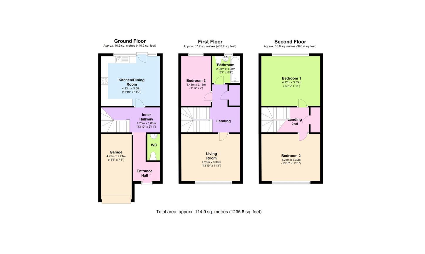 28, Dobbin Close, Harrow floorplan