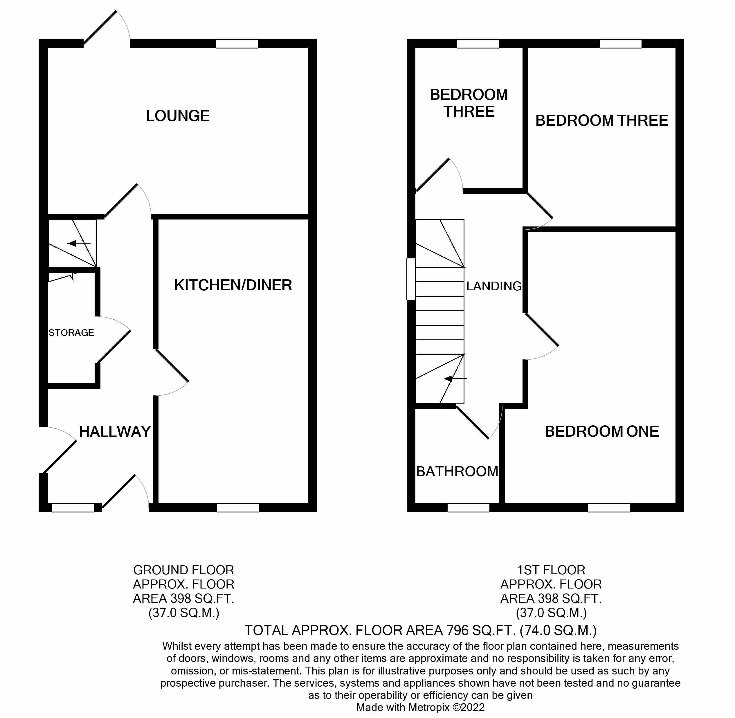 Bluebell Close, Droitwich, Worcestershire WR9, 3 bedroom terraced house