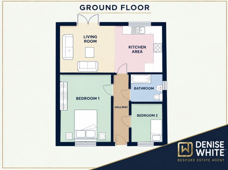 Woodlark Close, Buxton floorplan