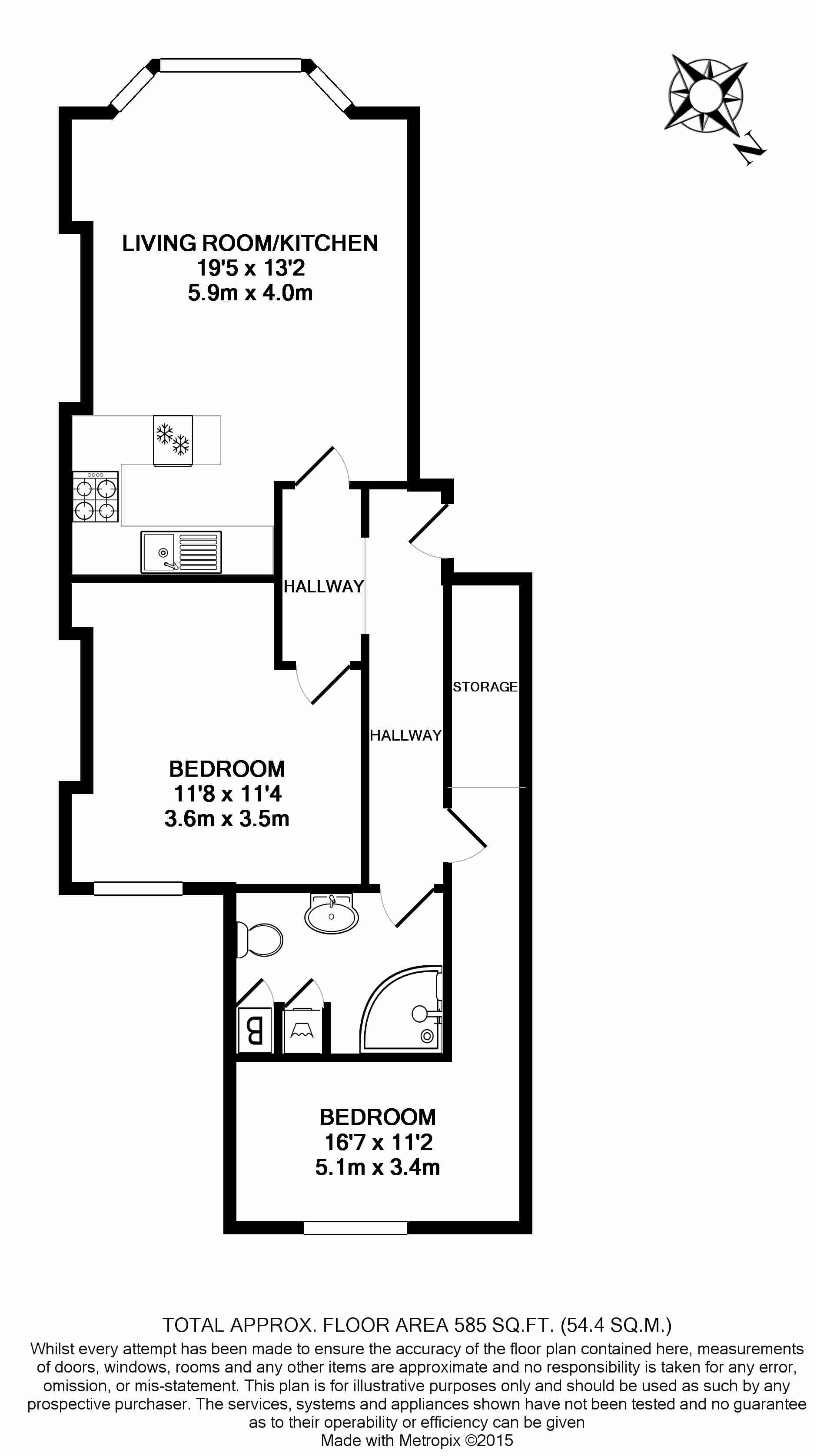 2 Bedrooms Flat to rent in Shirland Road, Maida Vale, London W9