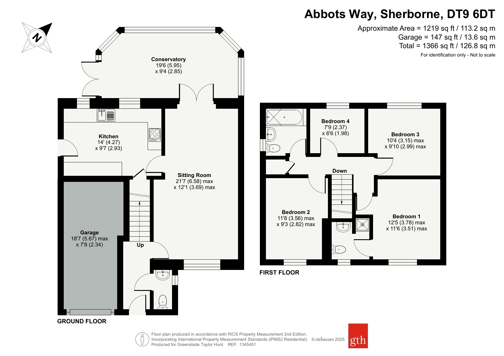 2, Abbots Way, Dorset floorplan