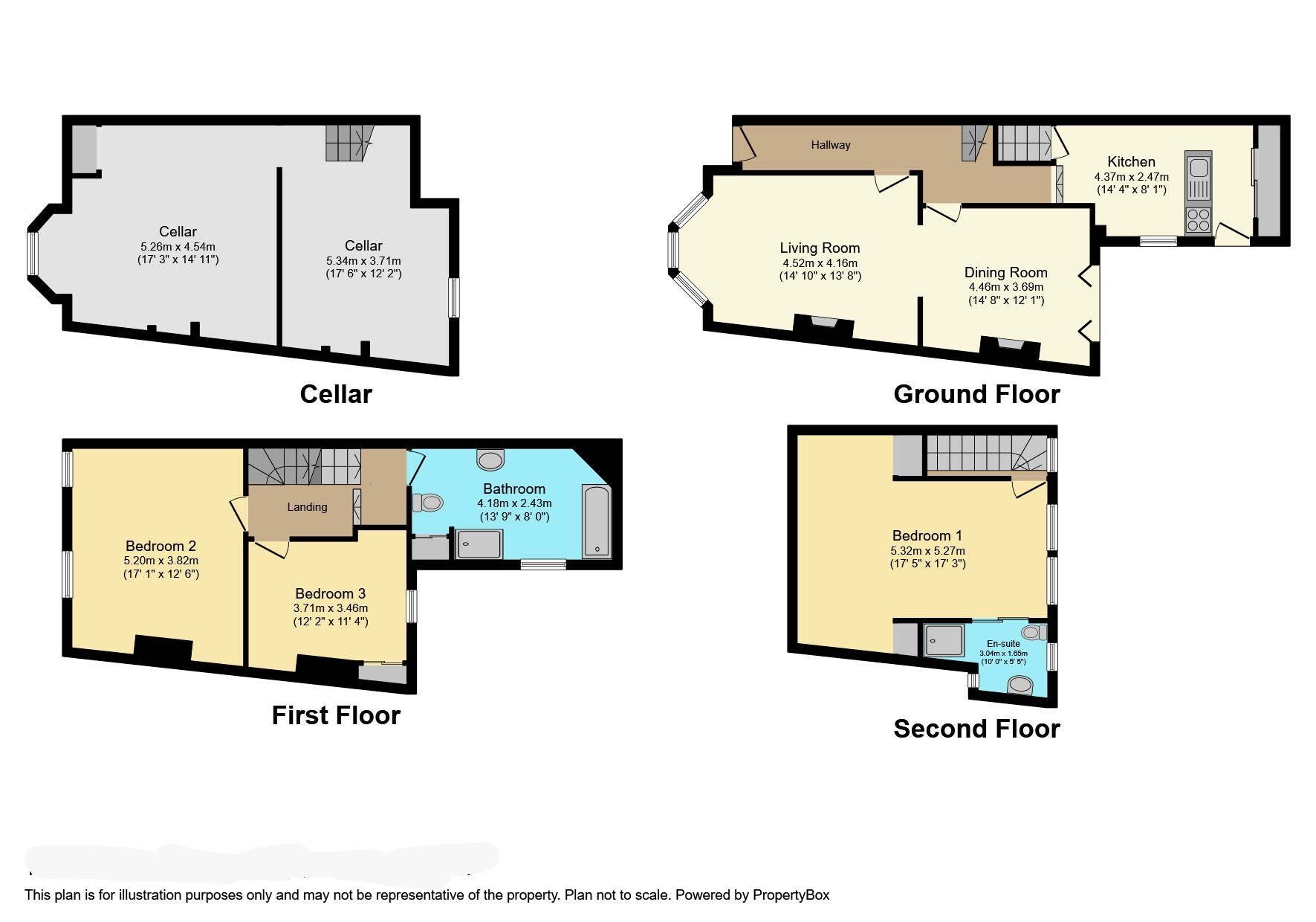 York Road, Bowdon, Altrincham WA14, 3 bedroom end terrace house for