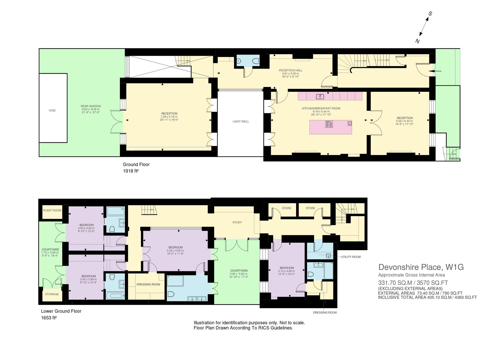 Marylebone, London floorplan
