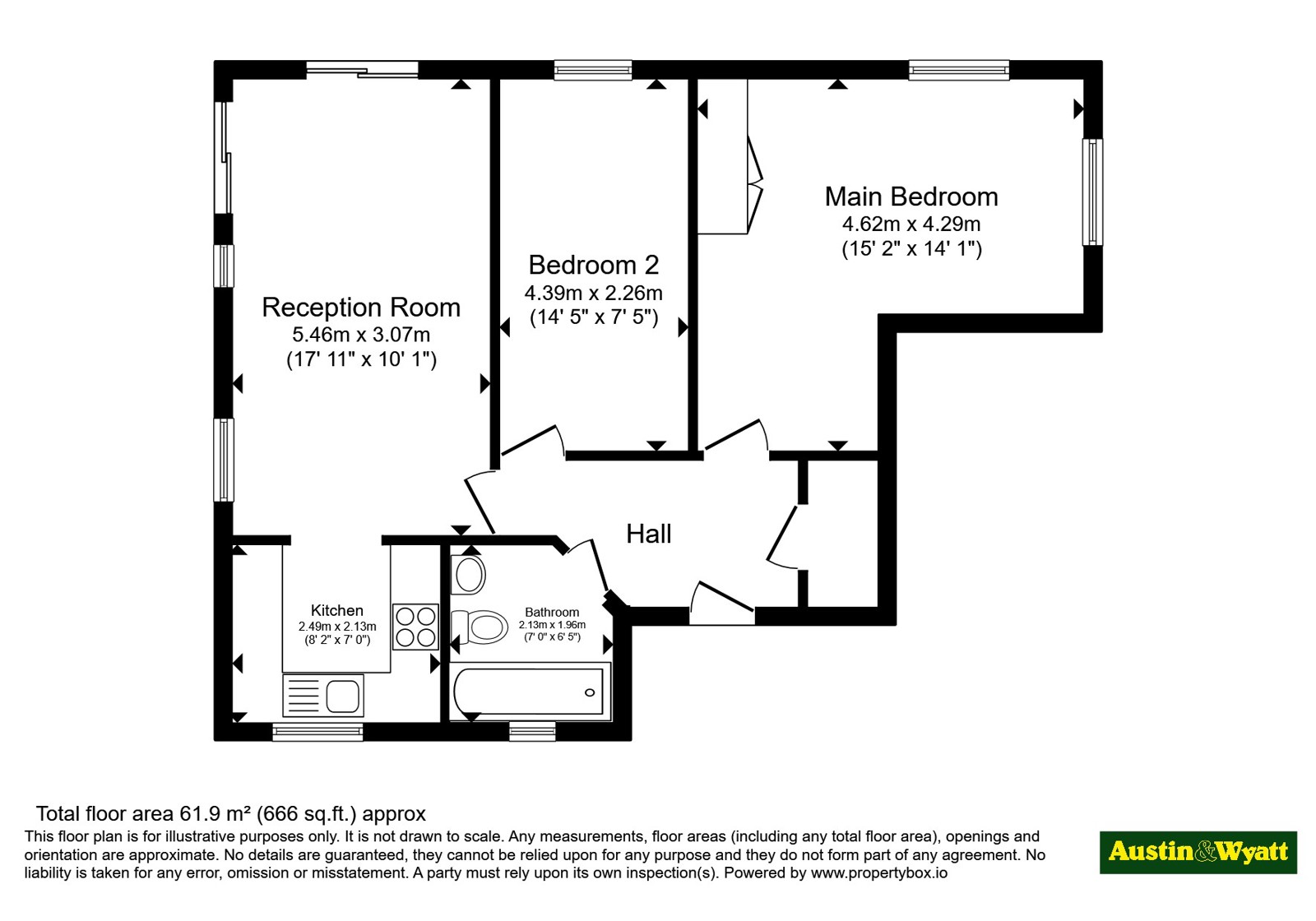 4, Clench Street, Hampshire floorplan