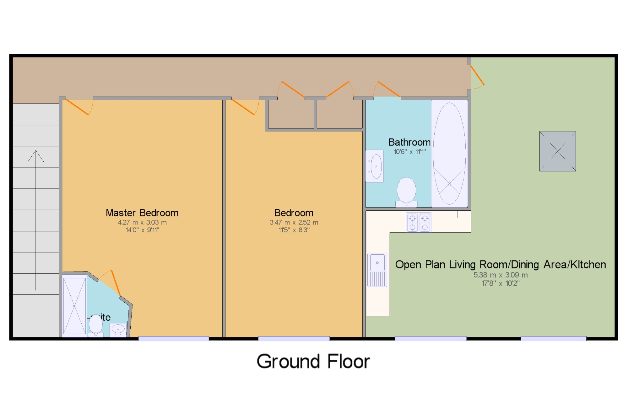 2 Bedrooms Flat for sale in Bibury Corner, Bourton On The Water, Cheltenham, Glos GL54