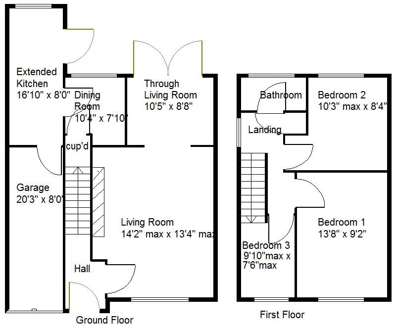 4, The Close, Doncaster floorplan