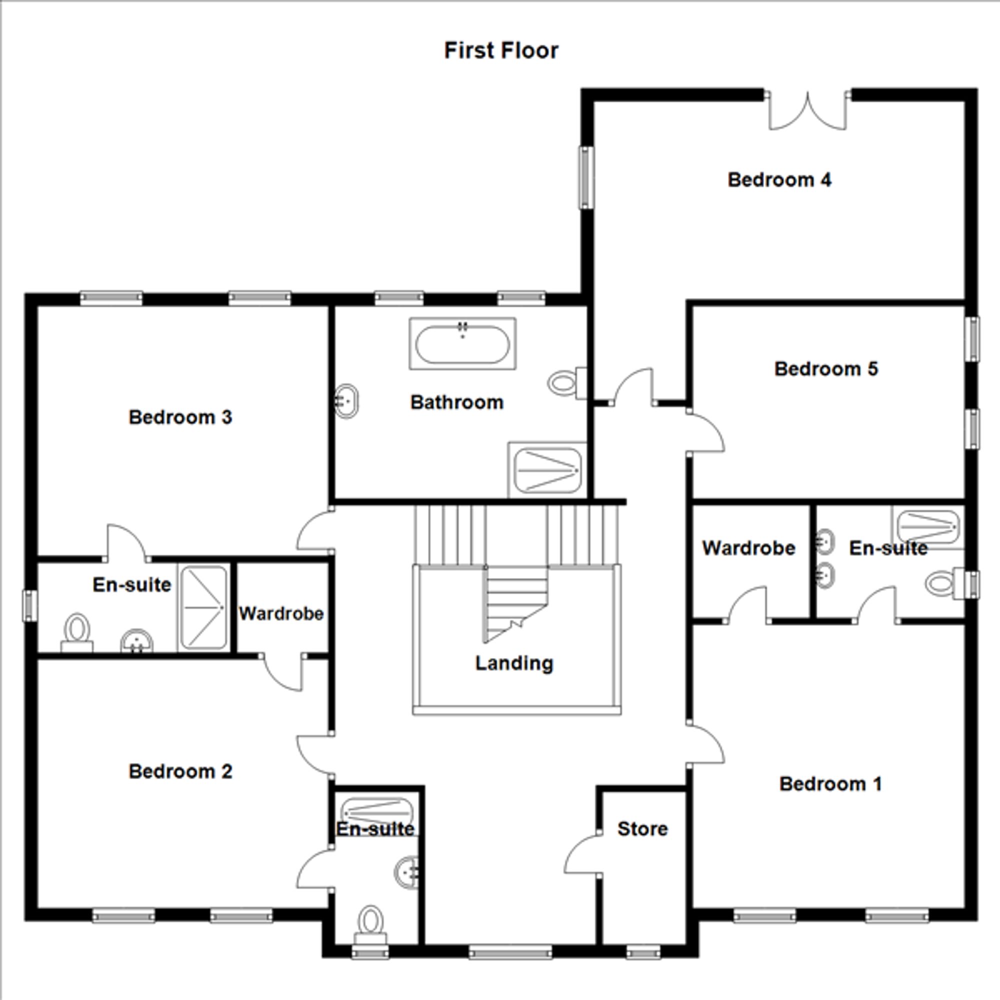 292 Leigh Road, Manchester floorplan