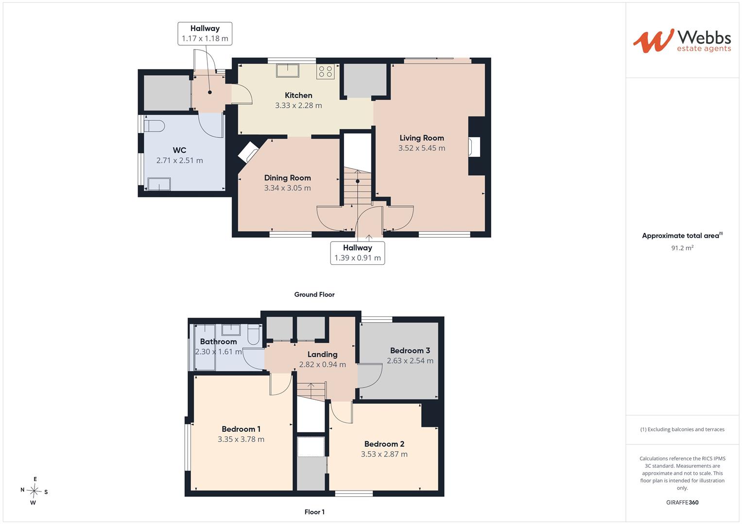 33, Old Acre Lane, Stafford floorplan