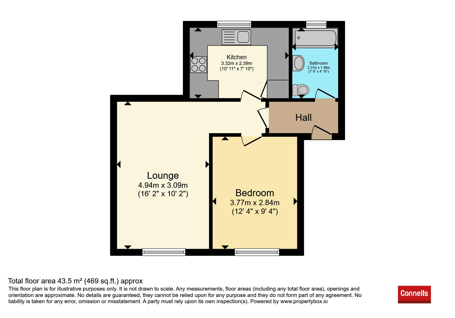 Prestatyn Close, Stevenage floorplan
